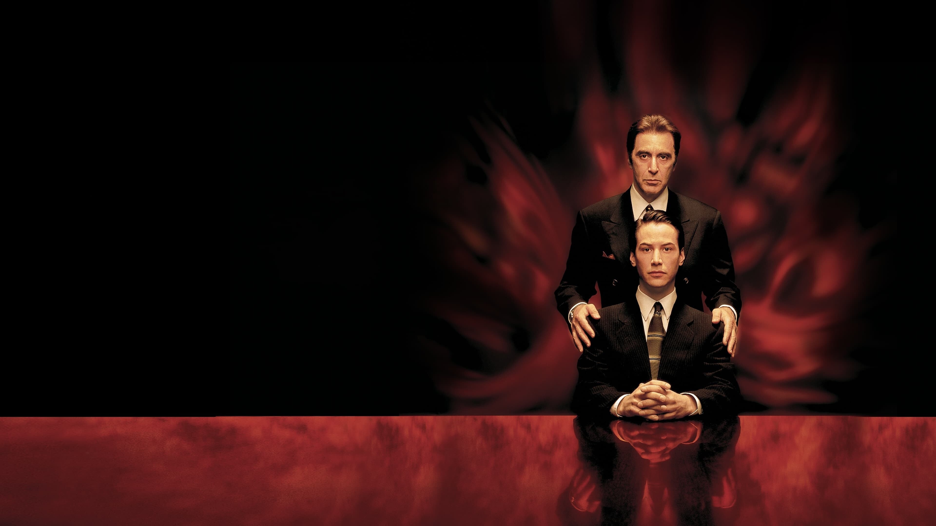 The Devil's Advocate (Movie): A 1997 American supernatural horror film directed by Taylor Hackford. 3840x2160 4K Background.