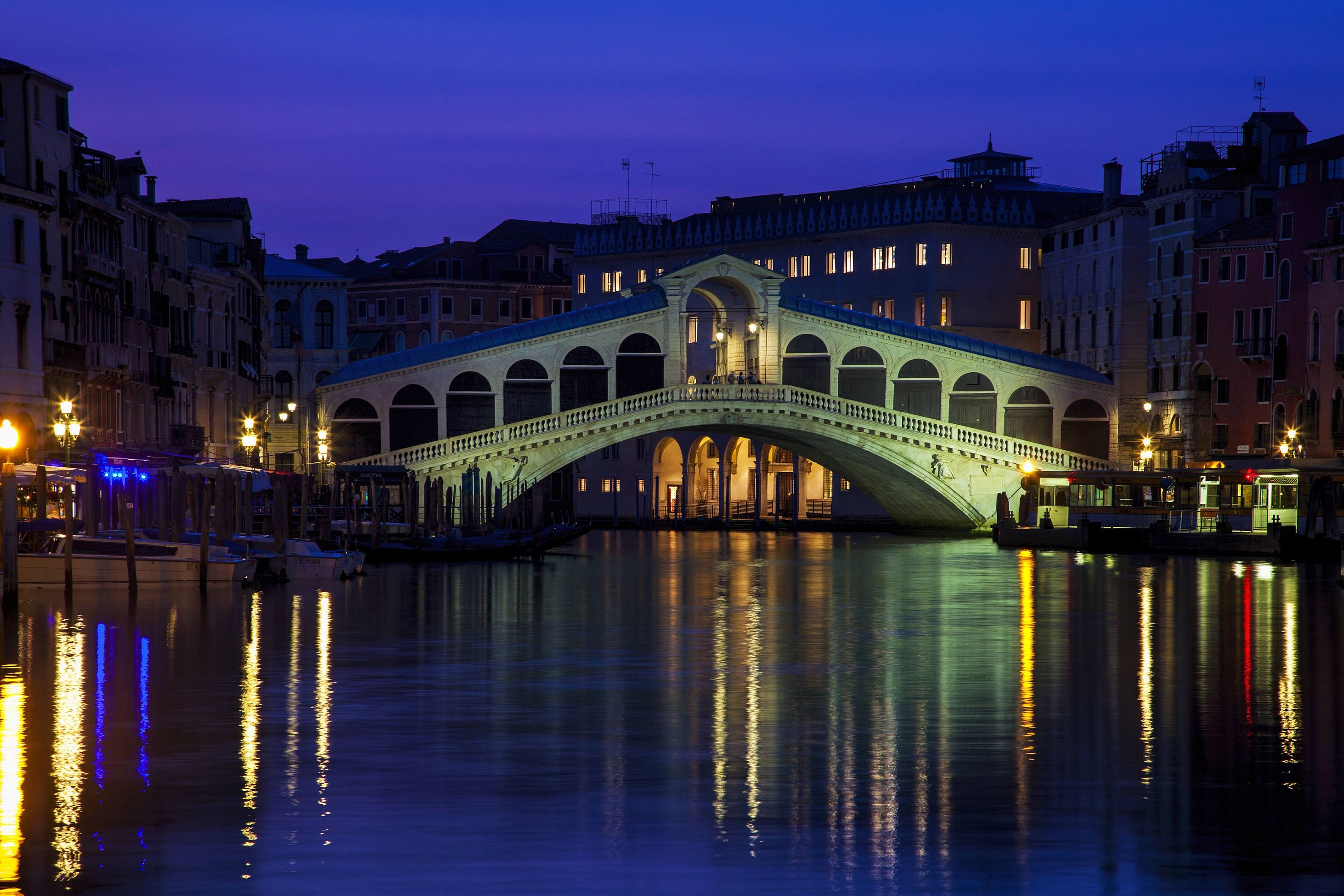 Wunderschöne Fotografie der Rialto-Brücke in Venedig, 3000x2000 HD Desktop