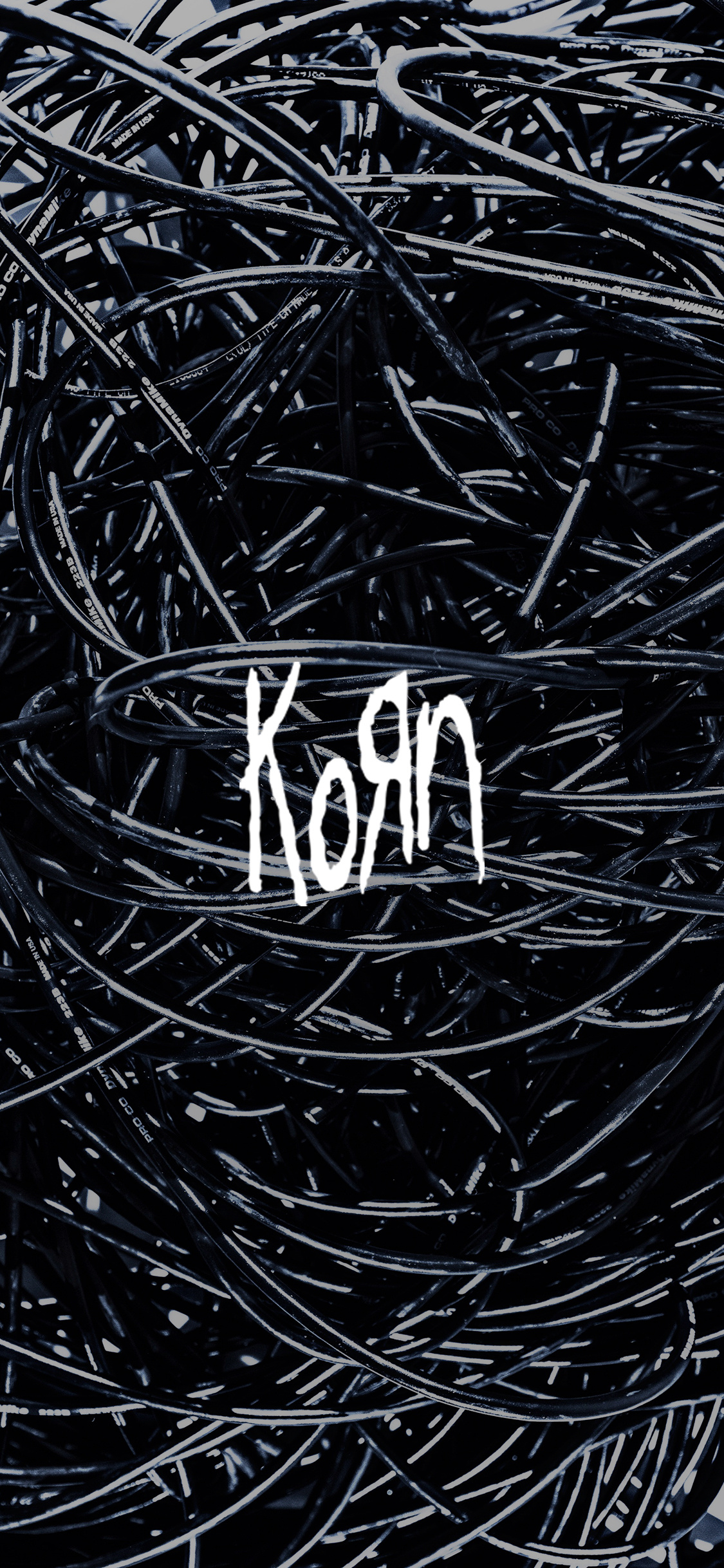 Korn logo representation, Heavy rock genre, Metal band legacy, Zoey Anderson, 1130x2440 HD Phone