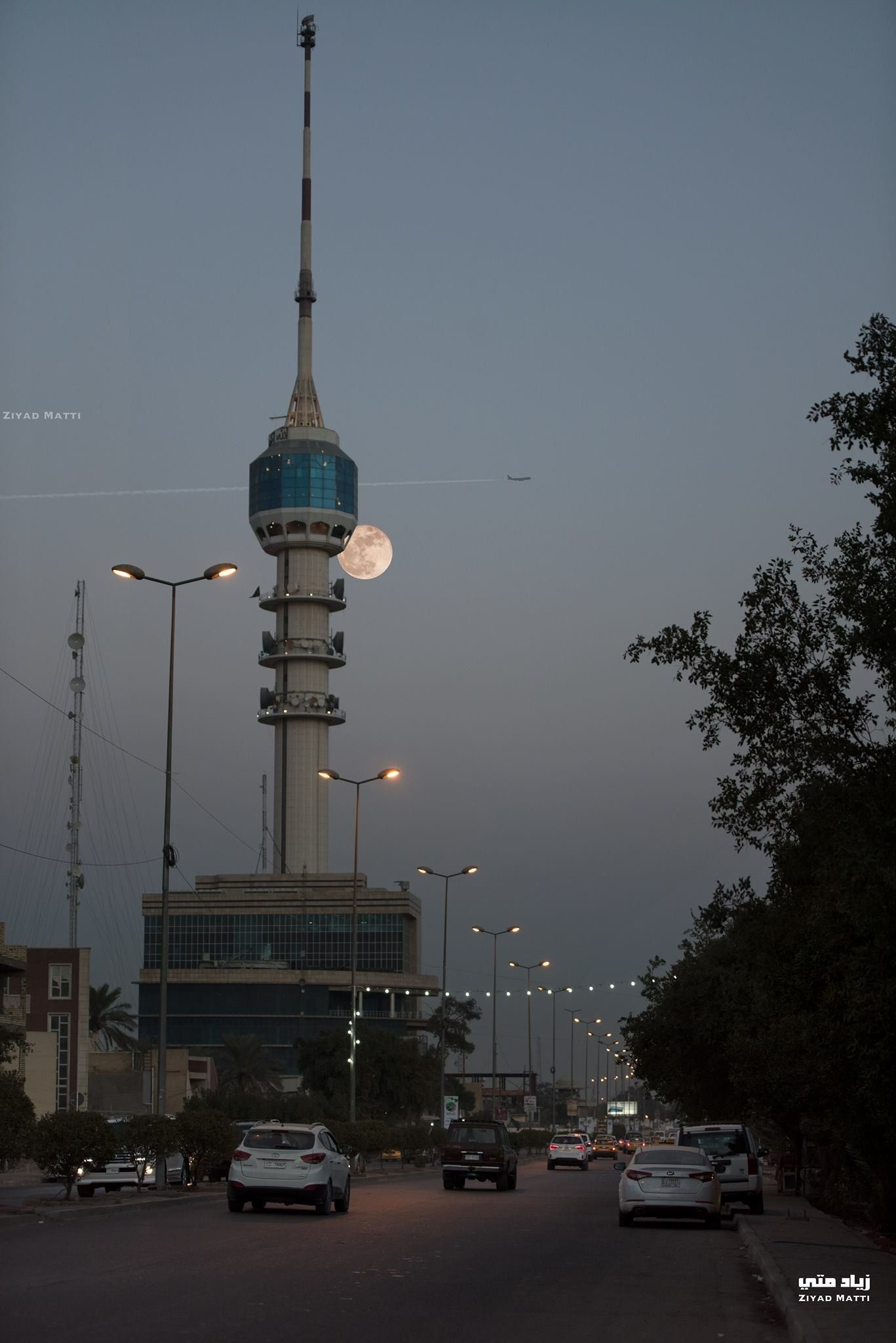 Baghdad, Full moon, Iraq, 1370x2050 HD Phone