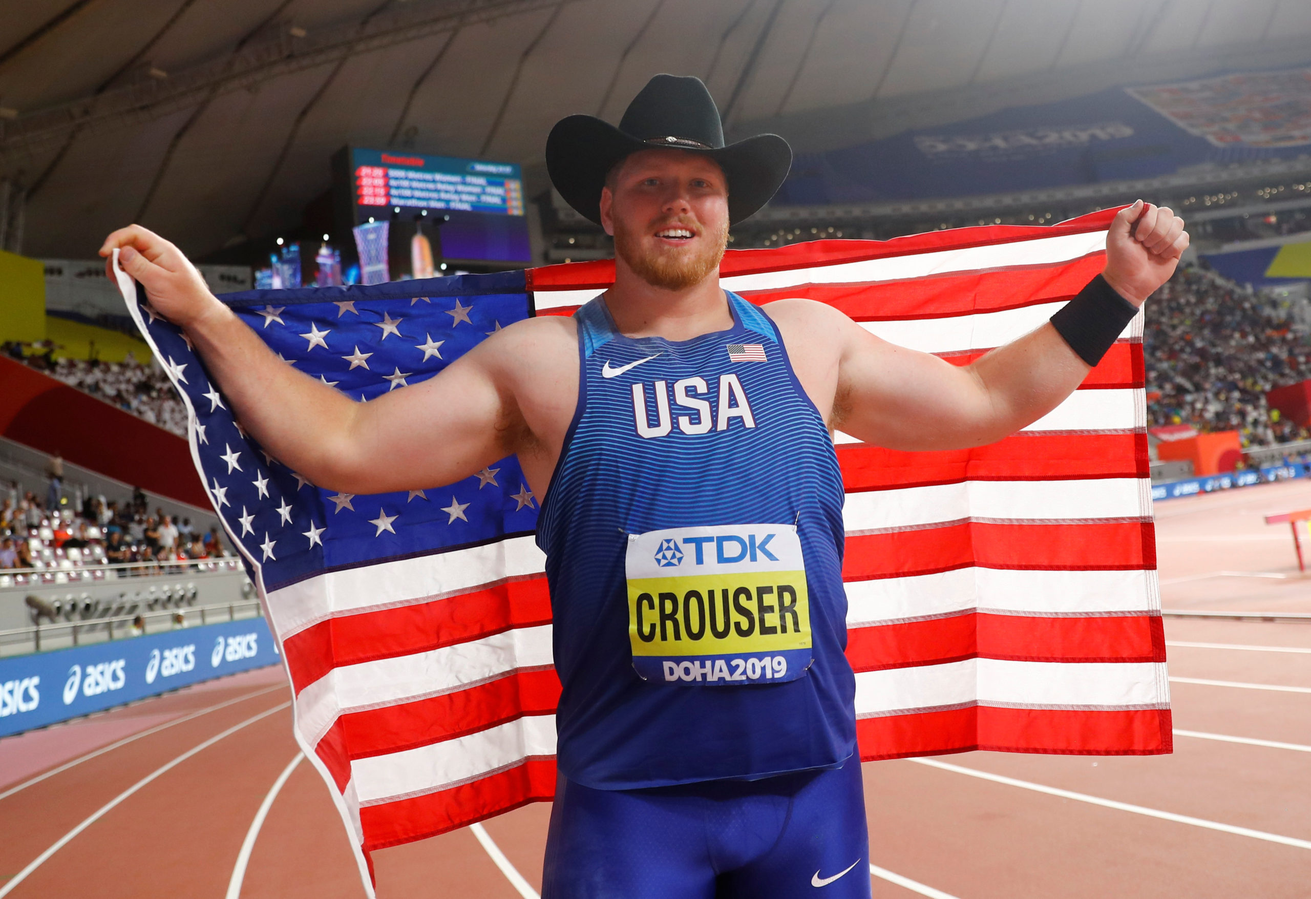 Ryan Crouser, Olympic shot put champion, World record, 2560x1760 HD Desktop