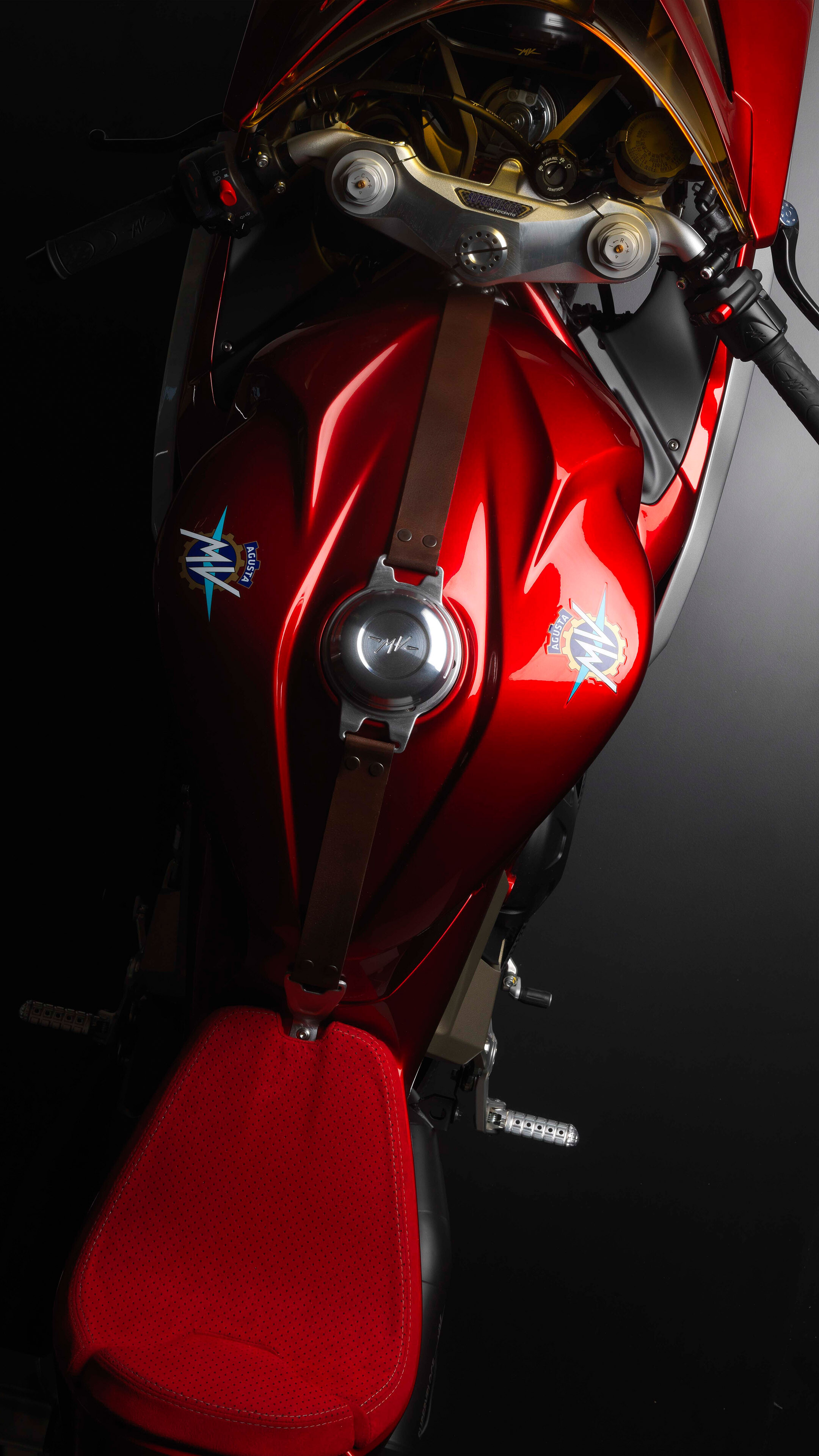 MV Agusta: A motorcycle manufacturer, Racing series, Sportbike. 2160x3840 4K Background.