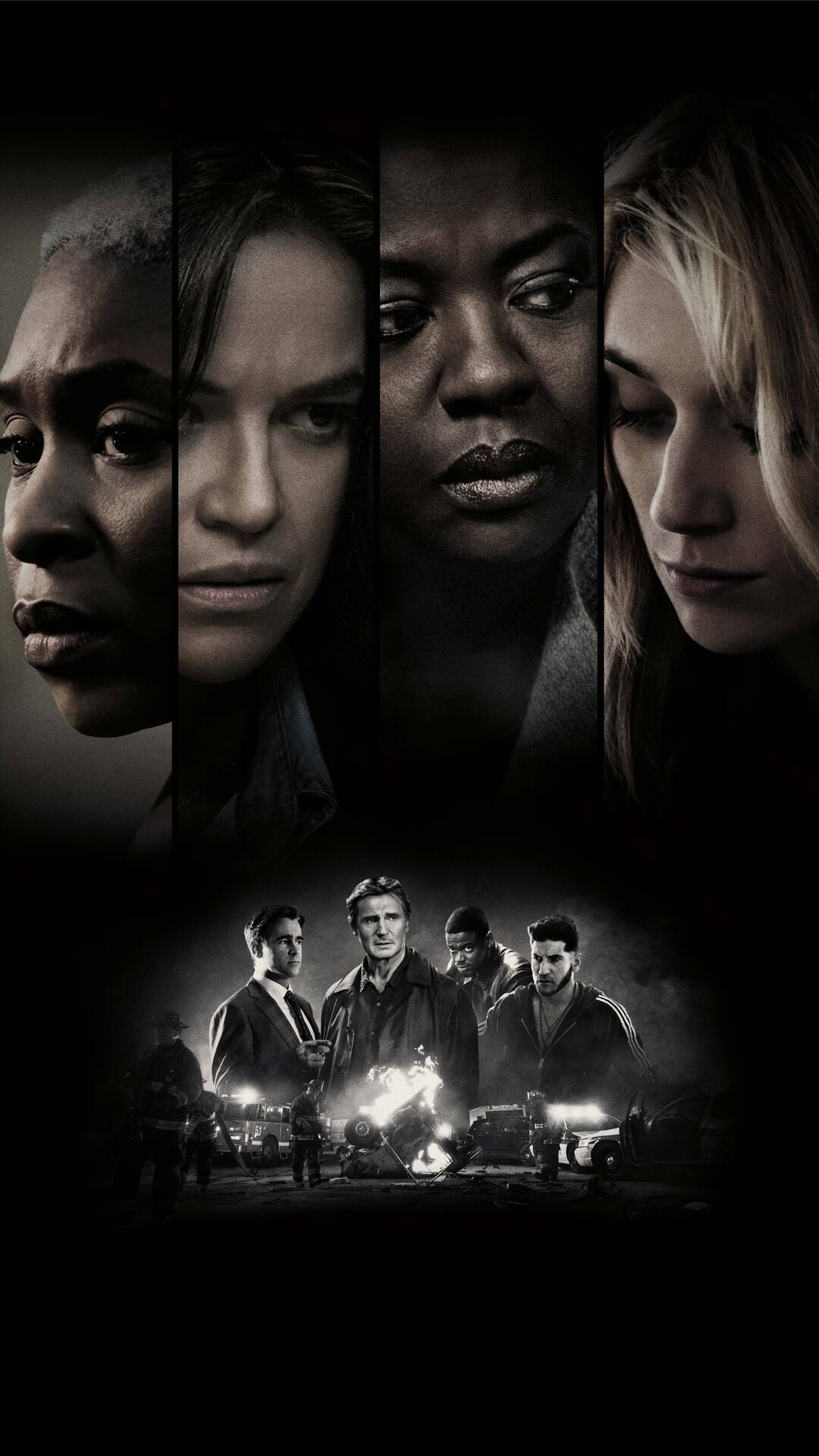 Widows movie, 8K and HD wallpapers, Stellar cast, Gripping crime thriller, 1080x1920 Full HD Phone