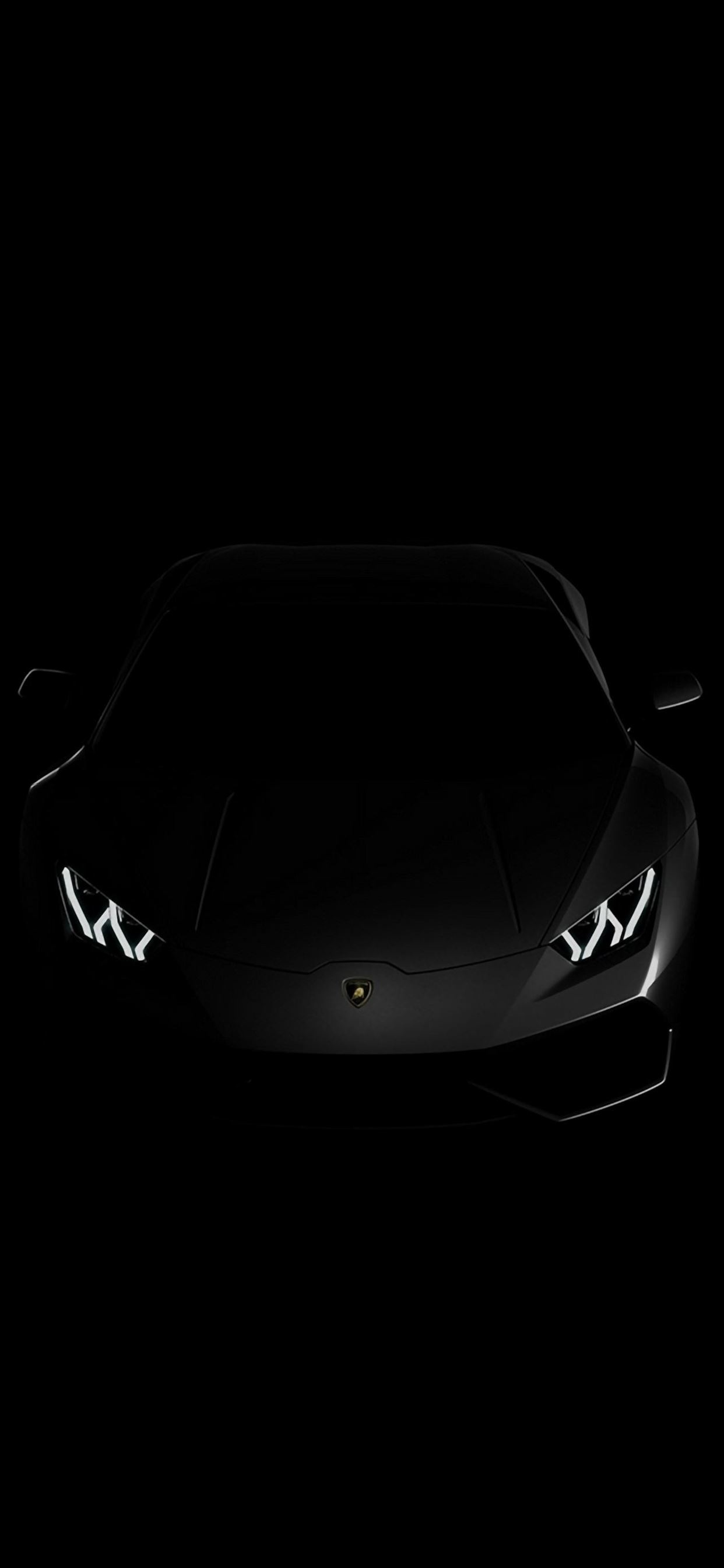 Lamborghini Huracan, Black beauty, iPhone wallpapers, Sleek and stylish, 1250x2690 HD Phone