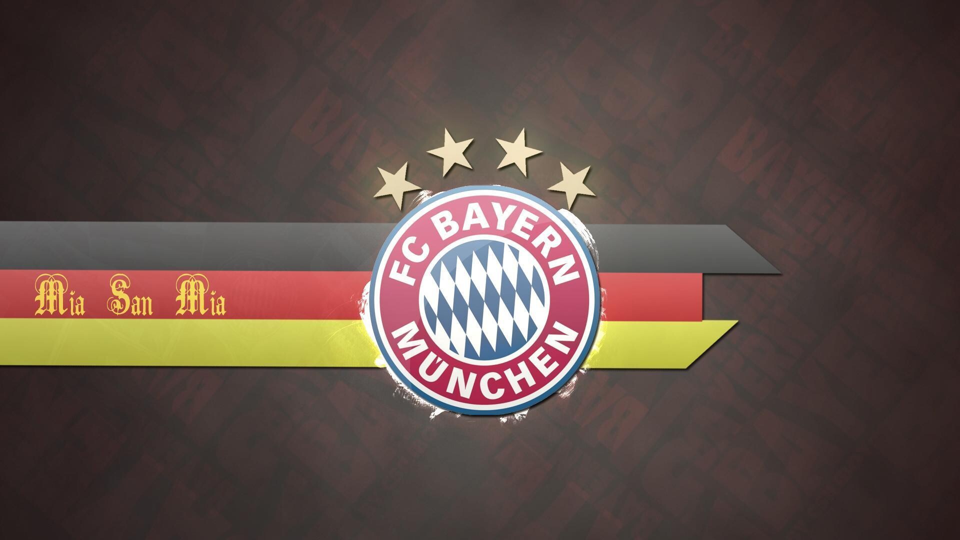 Germany Soccer Team: FC Bayern Munich, Star of the South, Six-time European Cup/UEFA Champions League winners. 1920x1080 Full HD Background.