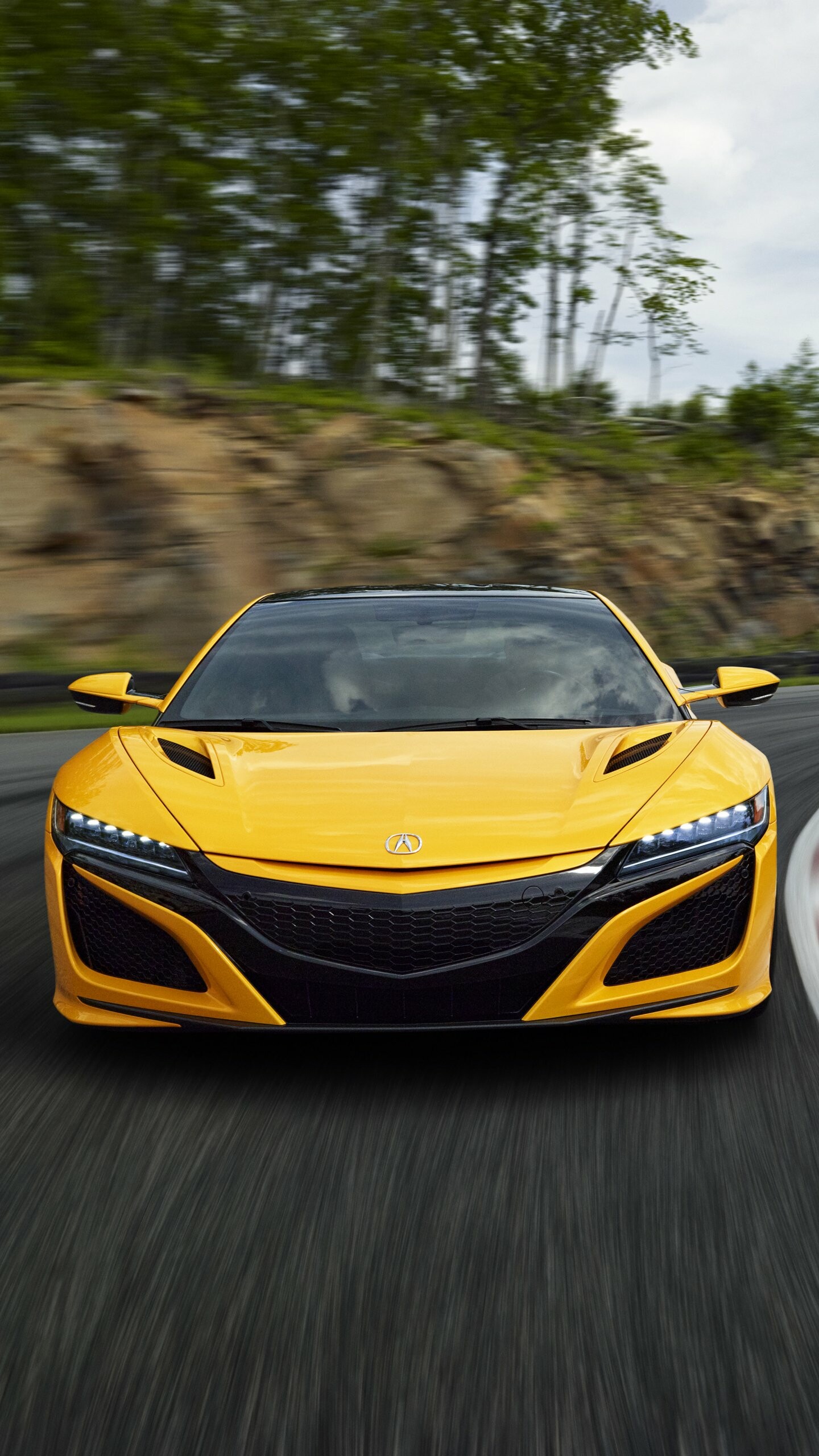 Acura: The NSX, Designed by a team led by Chief Designer Masahito Nakano. 1440x2560 HD Background.