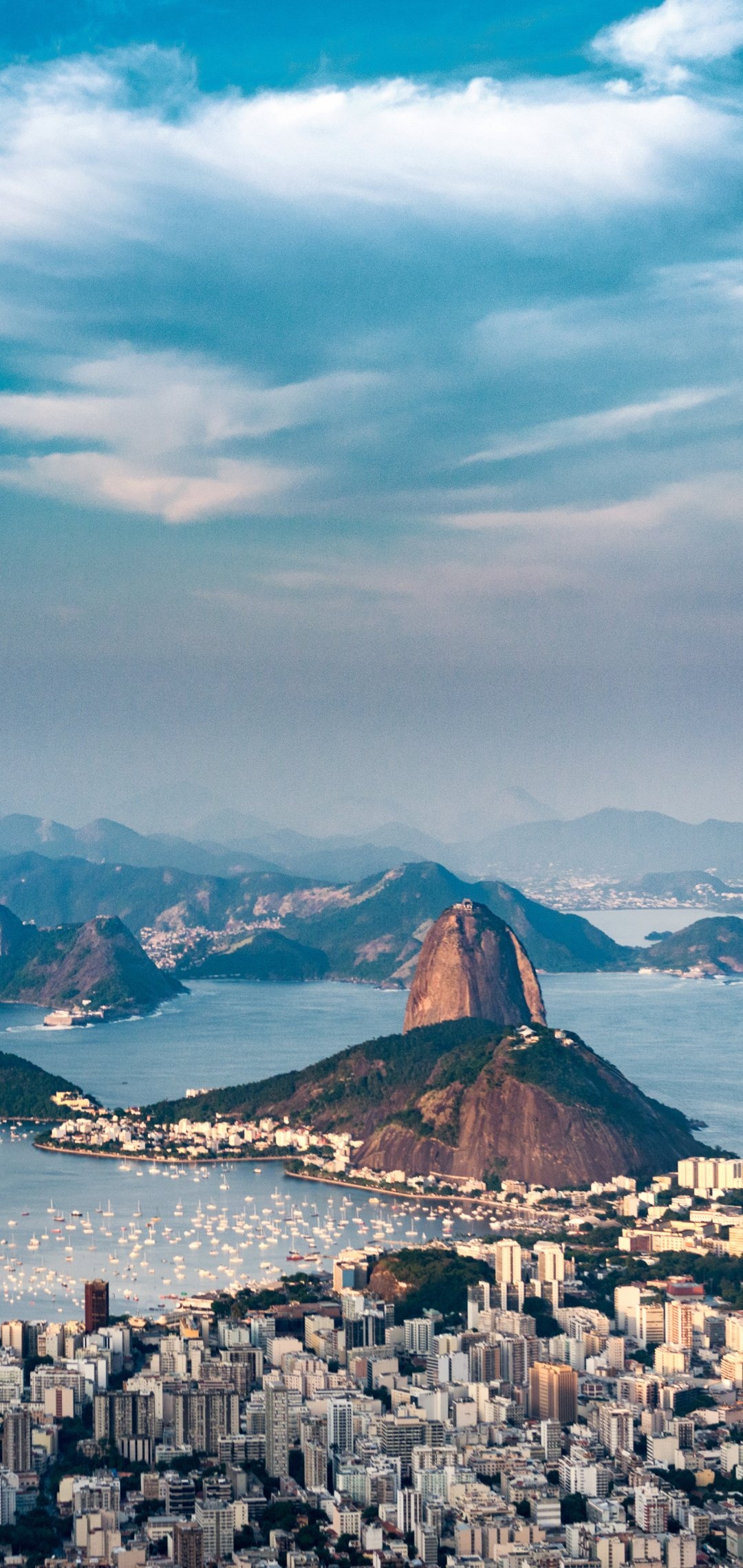 Rio de Janeiro, Man made city, Brazilian culture, Landmark, 1080x2280 HD Phone
