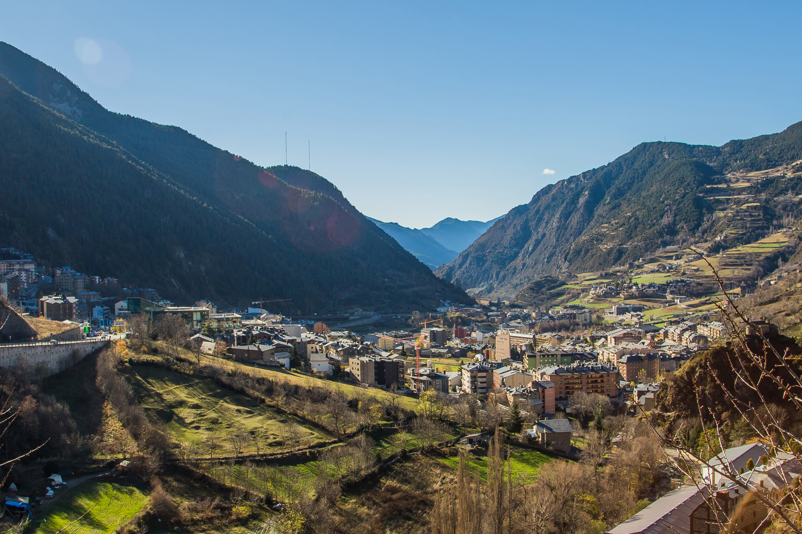 Andorra la Vella, Andorra travel, Captivating city, 2800x1870 HD Desktop