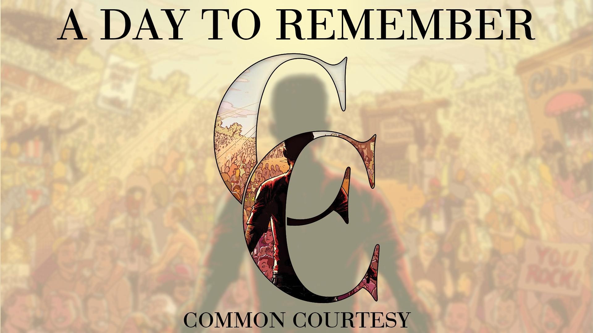 A Day to Remember, Quotes about common courtesy, Deep lyrics impact, 1920x1080 Full HD Desktop