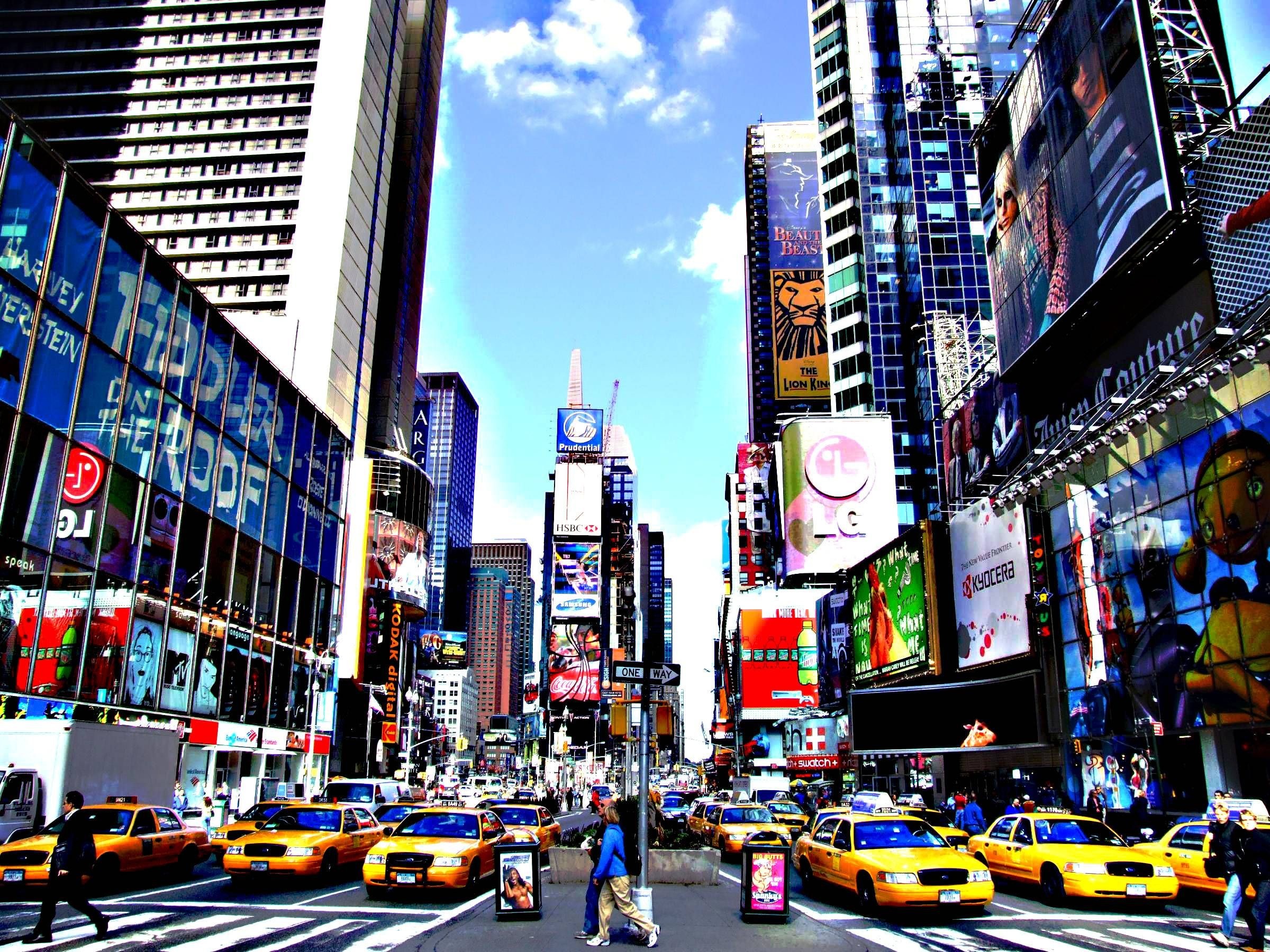 Times Square, Travels, Wallpapers, Luxury travel destinations, 2400x1800 HD Desktop