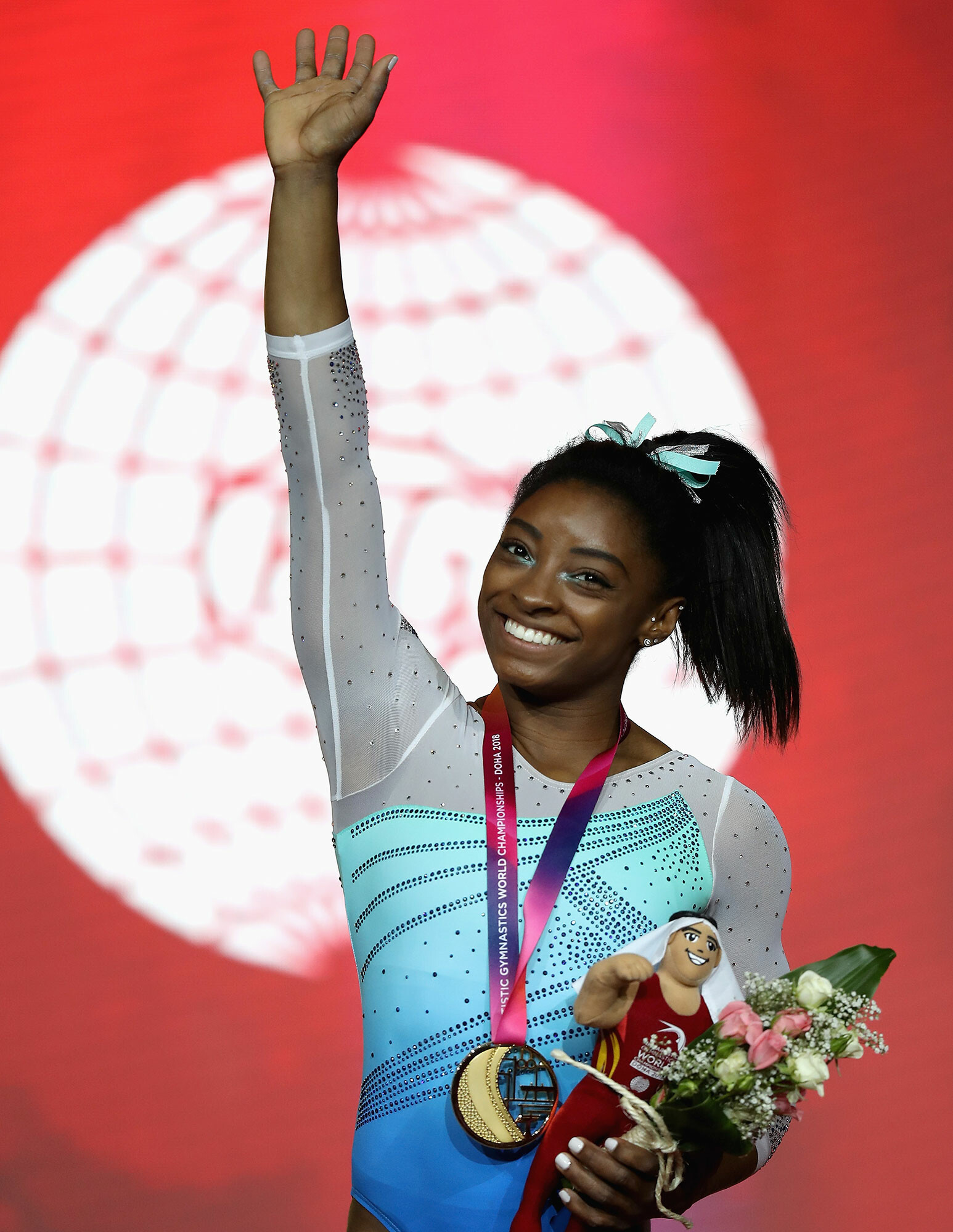 Simone Biles: She won the all-around at the 2014 U.S. Classic in Chicago. 1550x2000 HD Background.