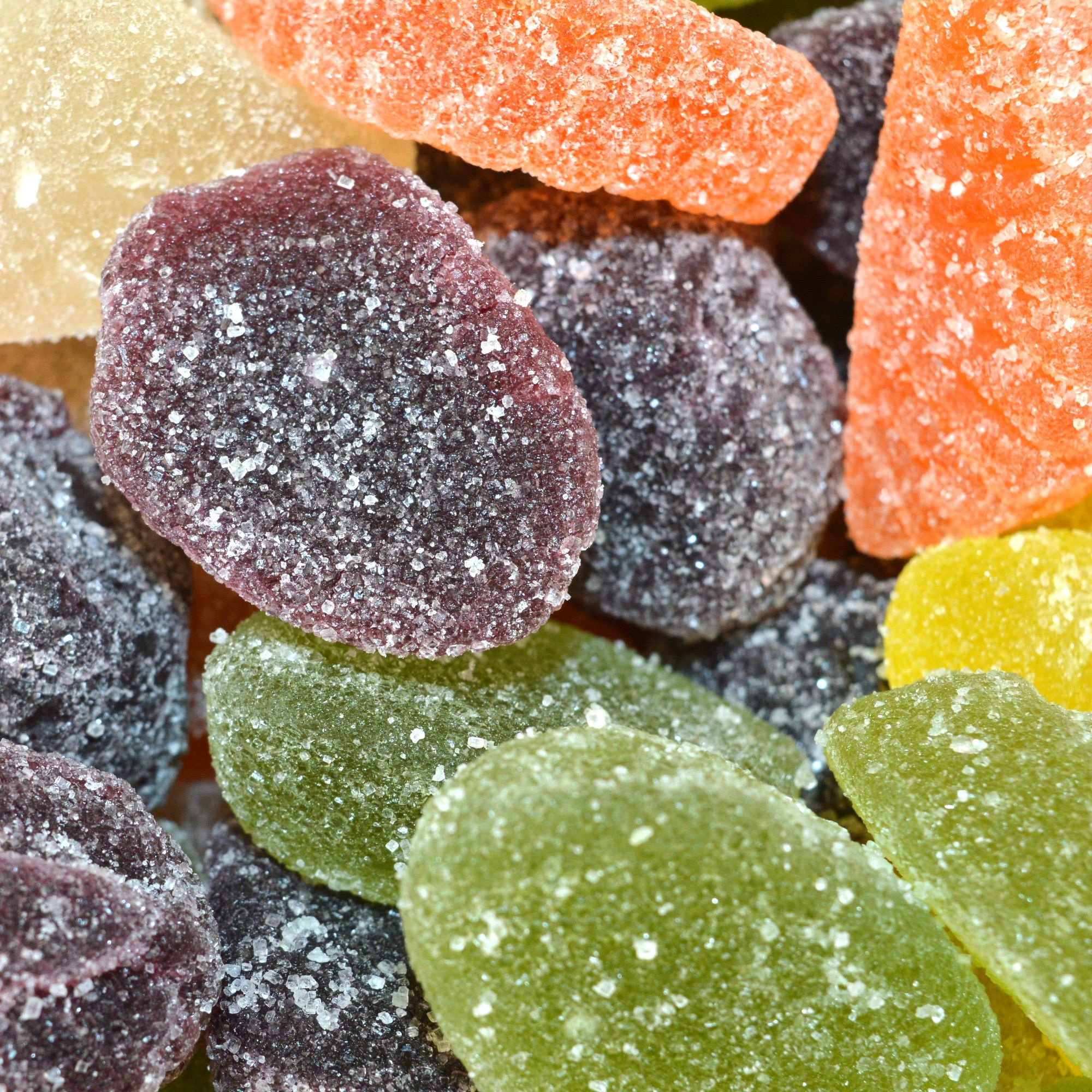 Assorted fruit jellies, Colorful and delightful, Jelly treats, Fun and flavorful, 2000x2000 HD Phone