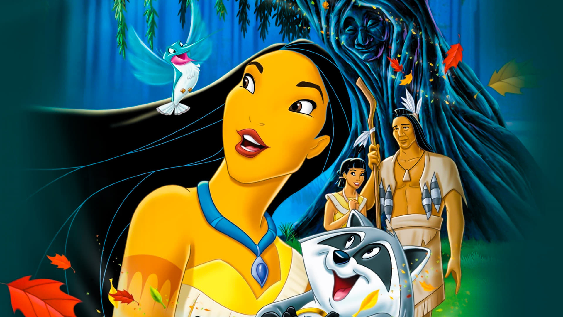 Pocahontas movie, Scenic backdrops, Visual storytelling, Animated masterpiece, 1920x1080 Full HD Desktop