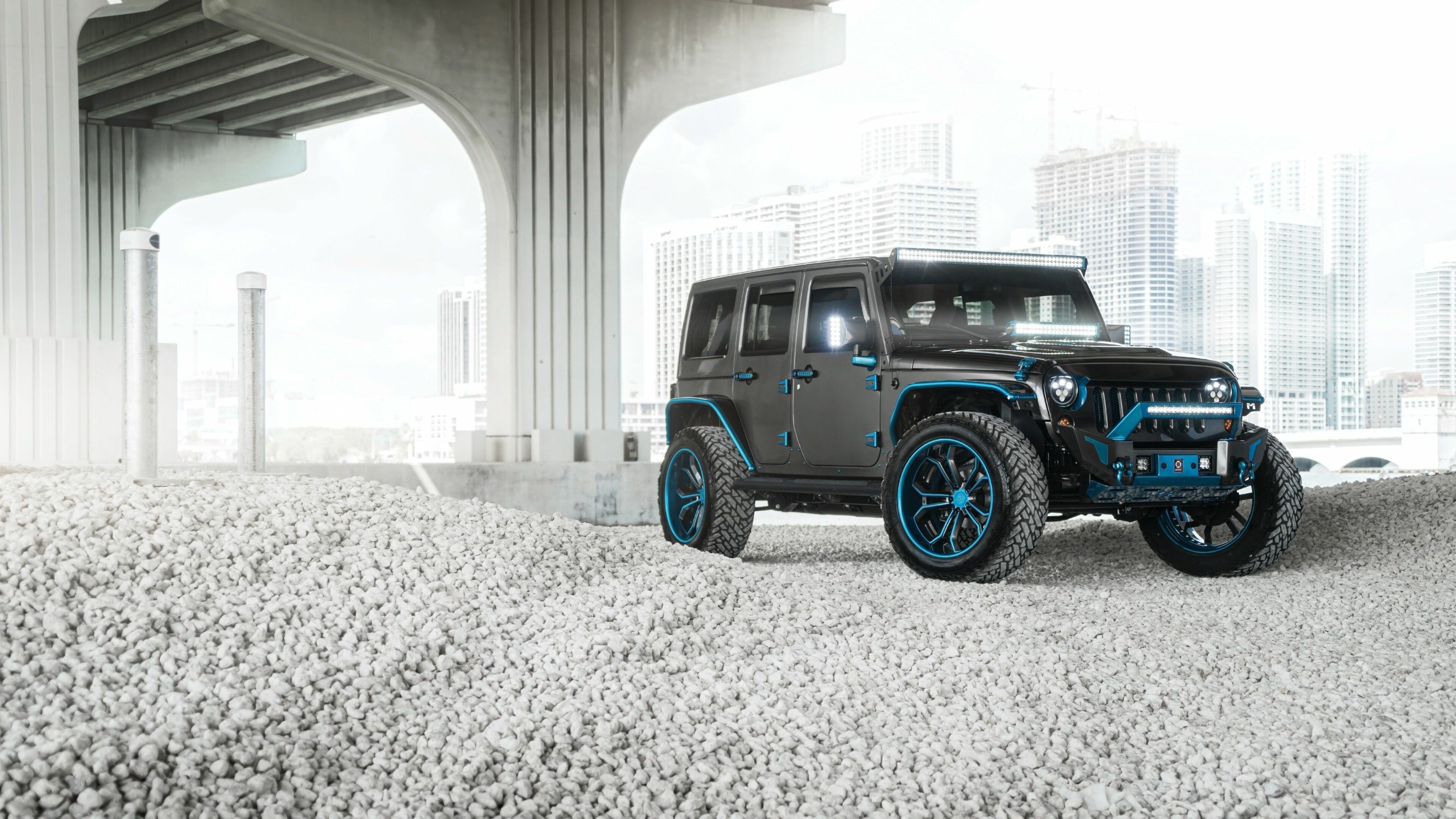 Jeep: The 2020 Wrangler, A modern SUV. 3840x2160 4K Wallpaper.