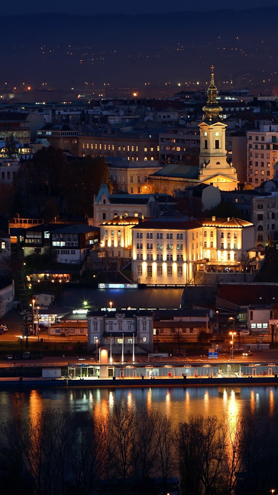 Belgrade, Man-made city, 1080x1920 Full HD Phone