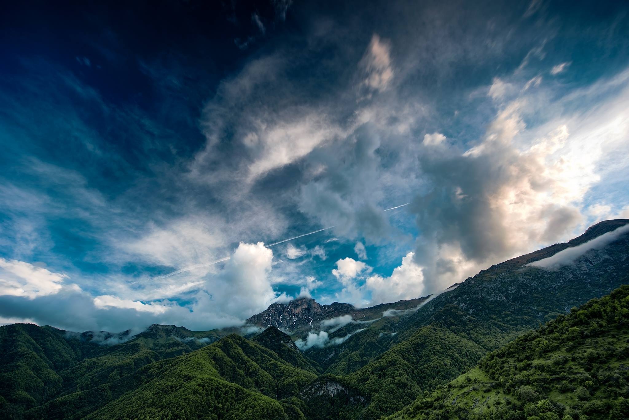 Armenia: The mountainous Caucasus region between Asia and Europe. 2050x1370 HD Background.