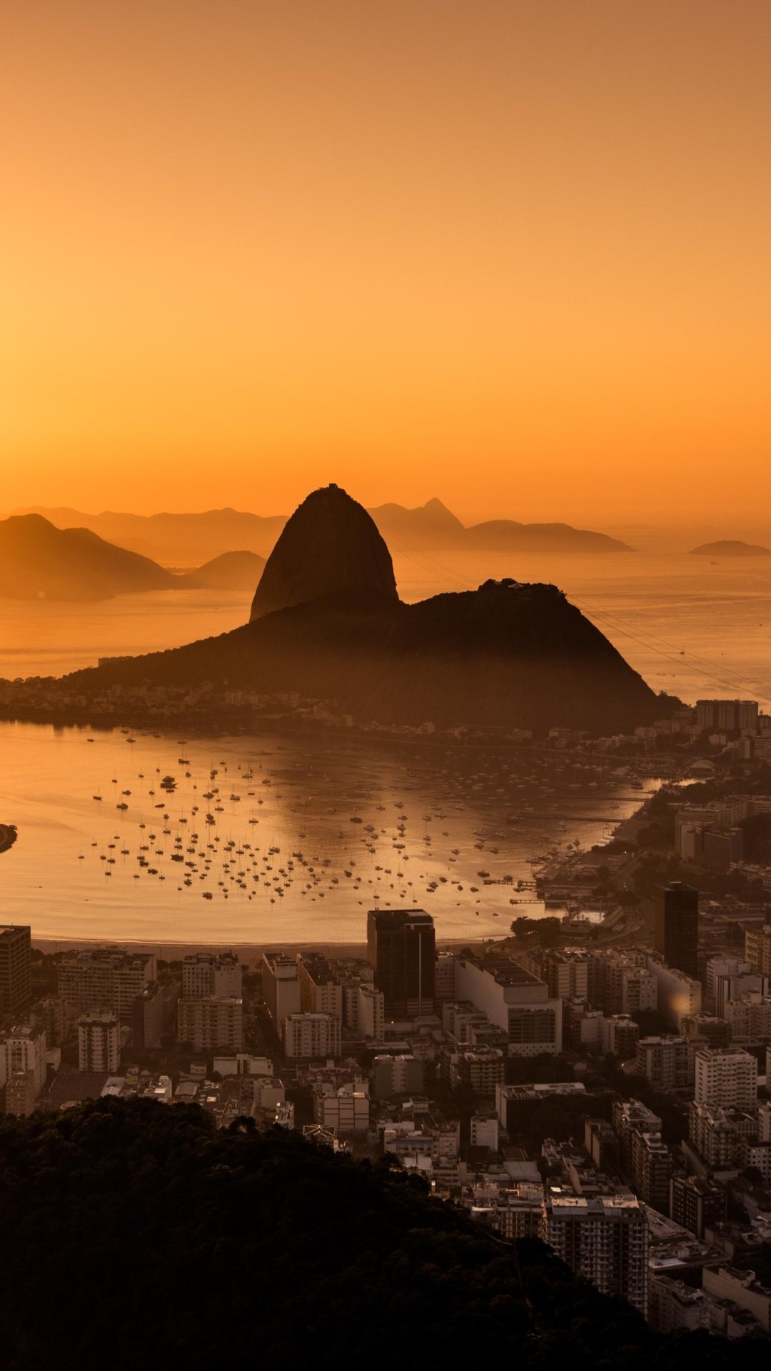 Rio de Janeiro, Man made city, Brazilian culture, Landmark, 1080x1920 Full HD Handy