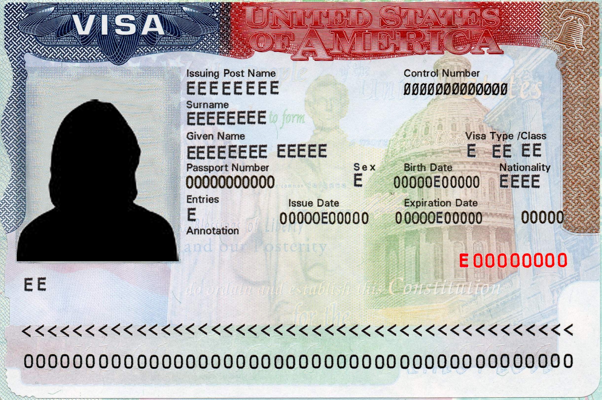 Travel Visa: United States of America, A permission for a foreigner to enter the territory of another state. 2450x1630 HD Background.