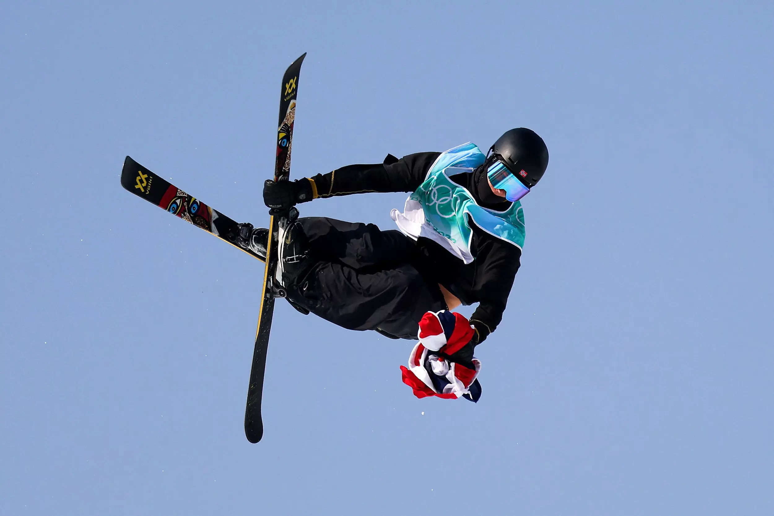 Freestyle Skiing, Olympic big air gold, Epic victory lap, Unforgettable moment, 2500x1670 HD Desktop