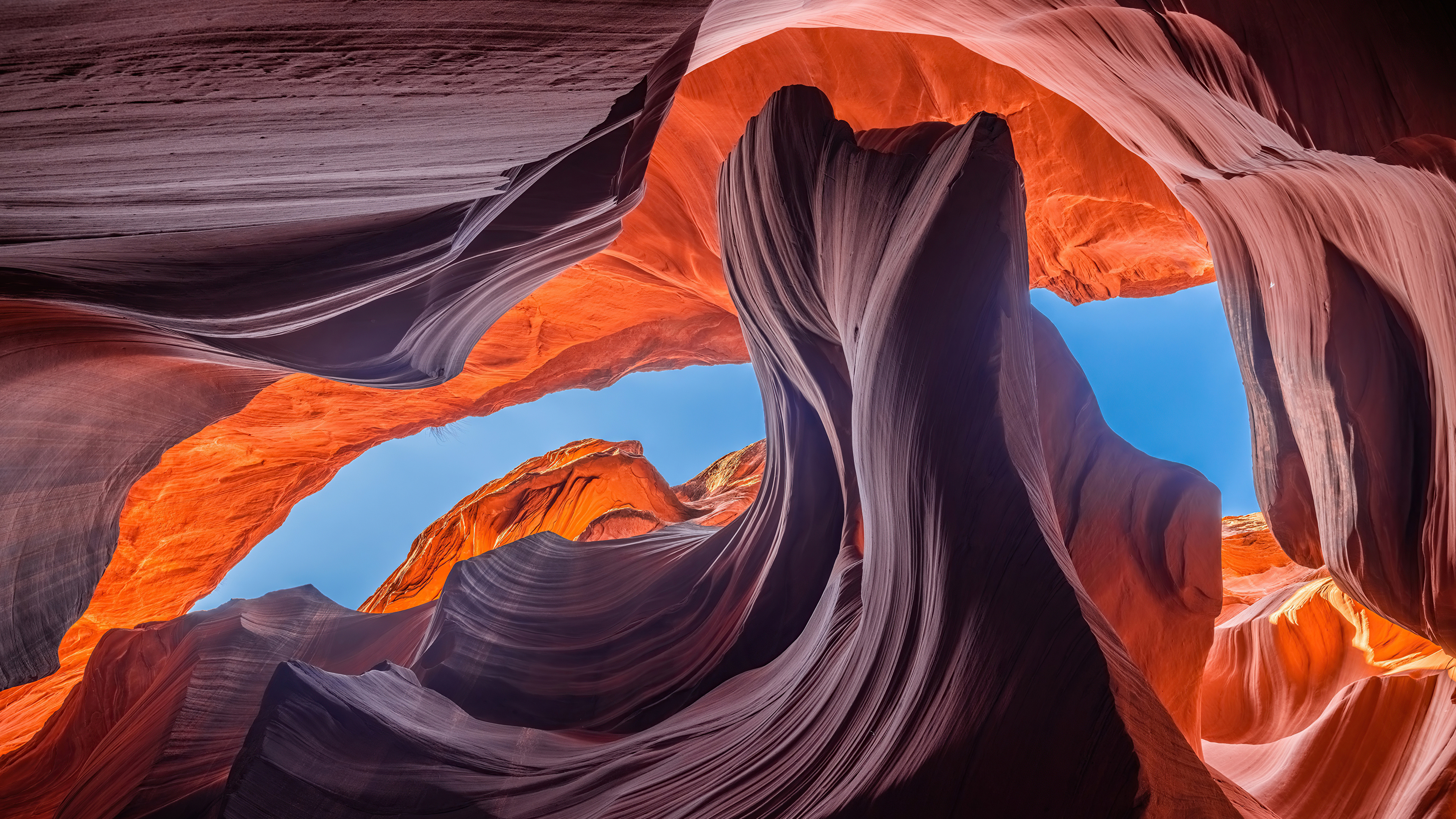 Antelope Canyon Arizona, Mesmerizing beauty, High-definition, Scenic view, 3840x2160 4K Desktop