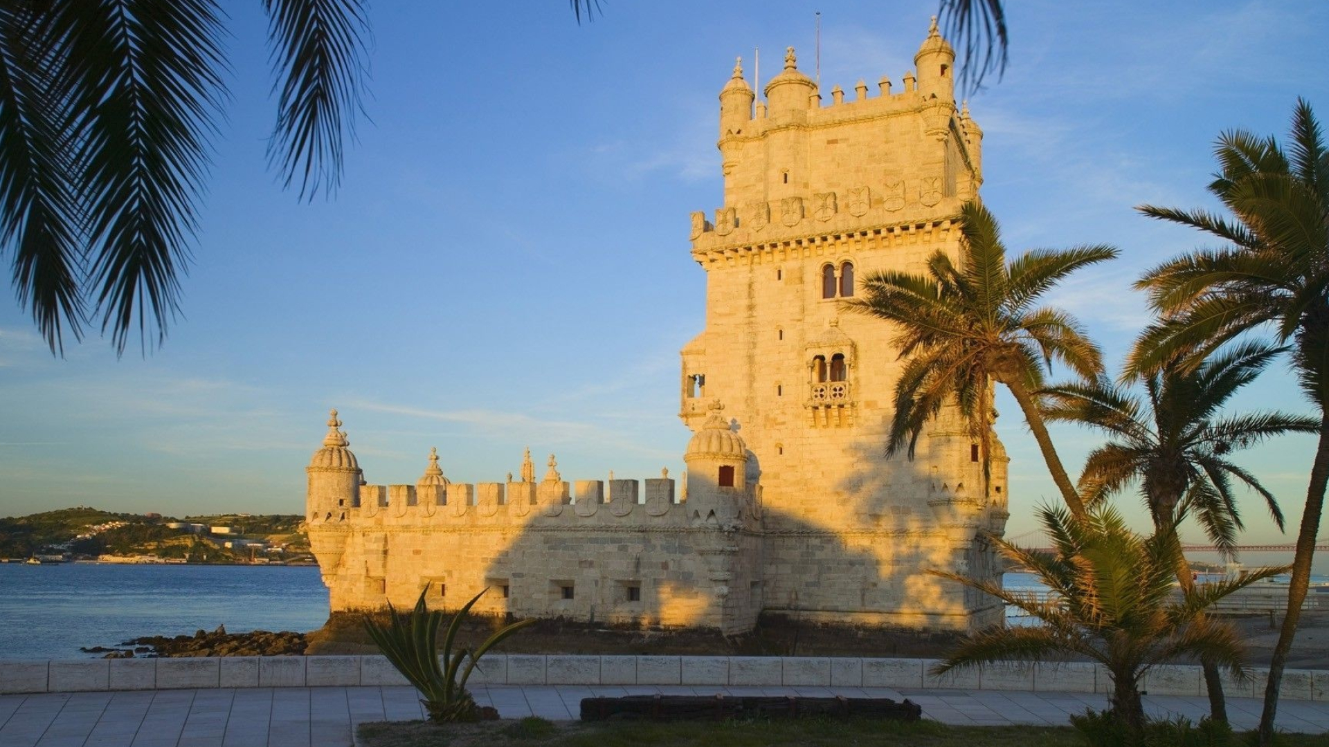 Belem Tower, Lisbon wallpaper, World travel, Beautiful castle, 1920x1080 Full HD Desktop