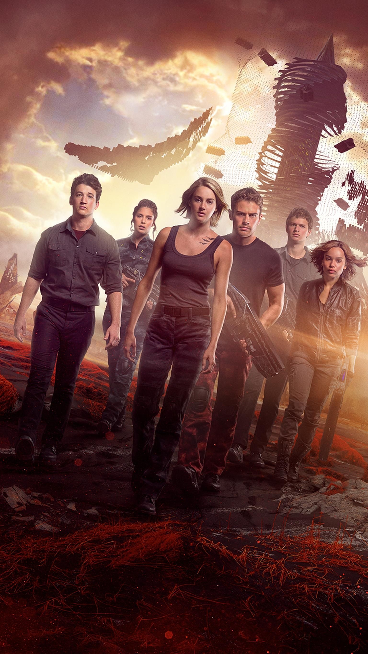 Allegiant movie, Phone wallpaper, Divergent series, Action-packed, 1540x2740 HD Phone