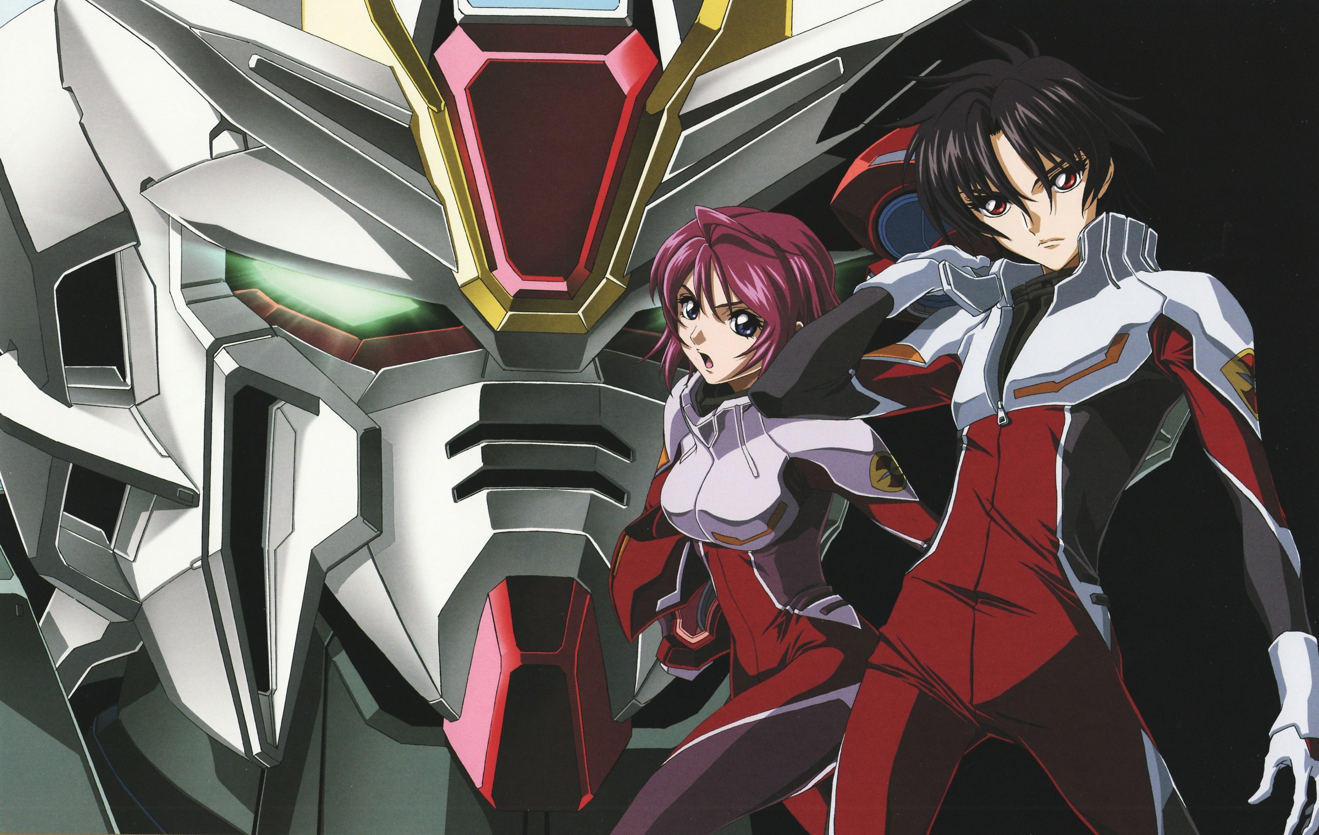 Shinn Asuka and Lunamaria Hawke, Gundam SEED Wallpaper, 2690x1700 HD Desktop