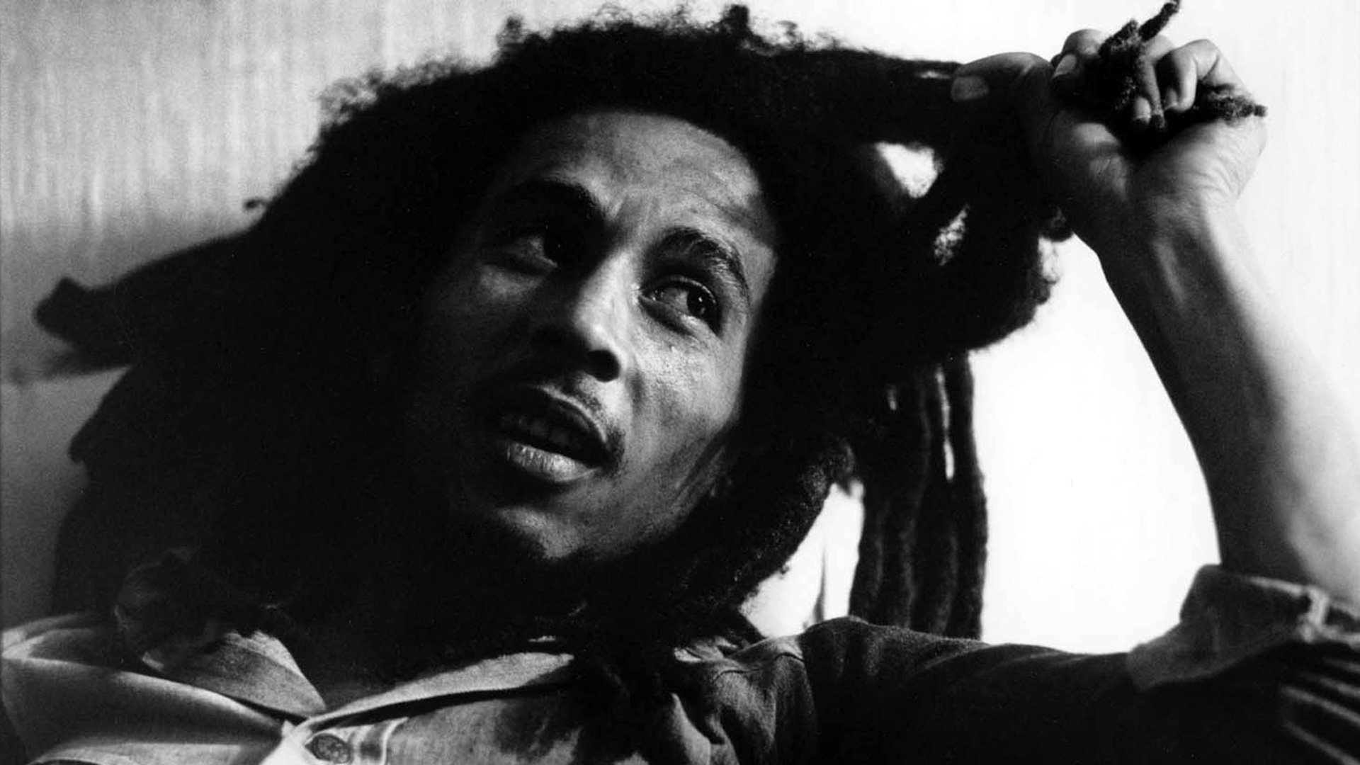 Bob Marley: The reggae star, Could You Be Loved, Uprising, 1980. 1920x1080 Full HD Background.