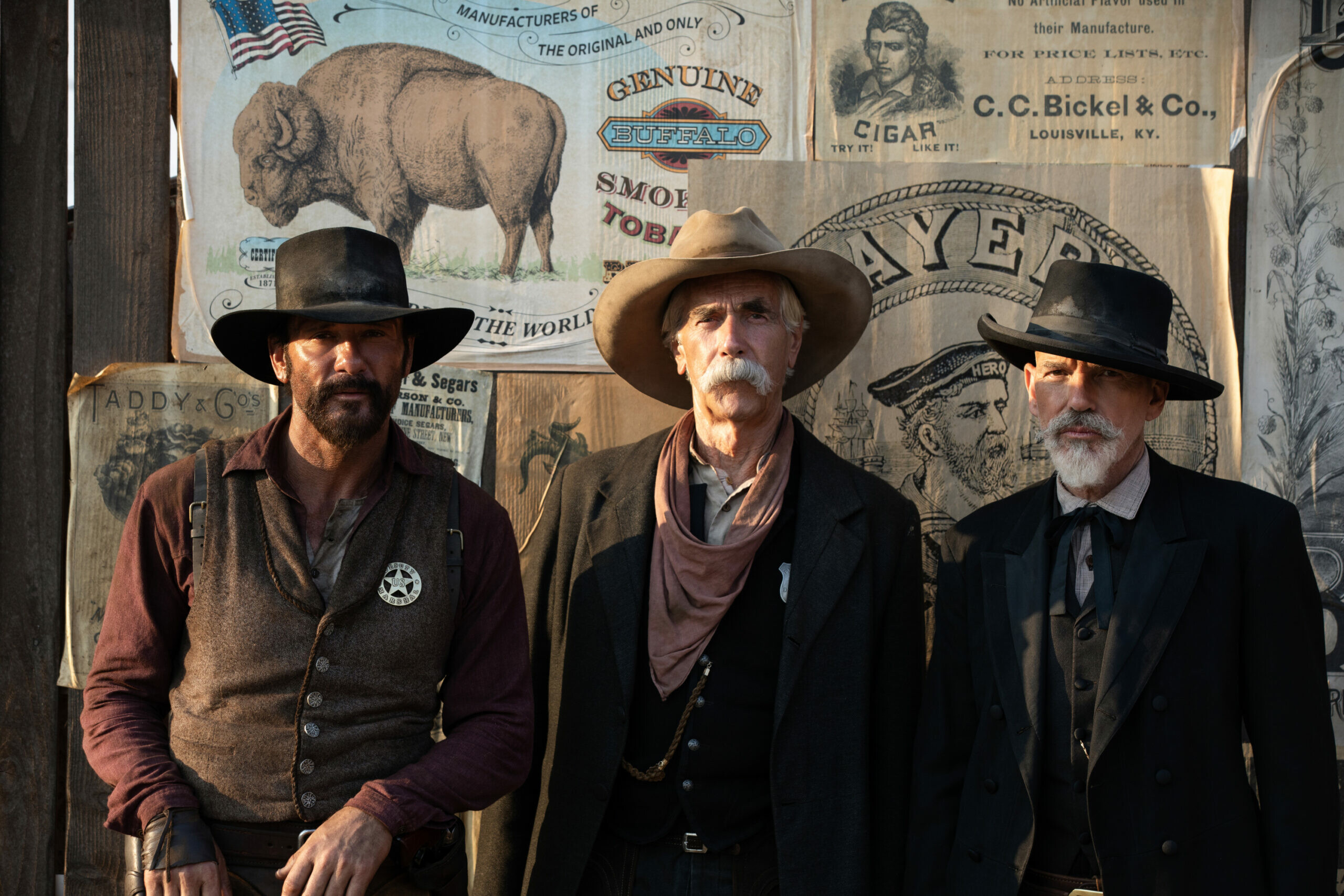 1883 (TV Series): Sam Elliott as Shea Brennan, A former captain who served in the Union Army during the American Civil War. 2560x1710 HD Background.