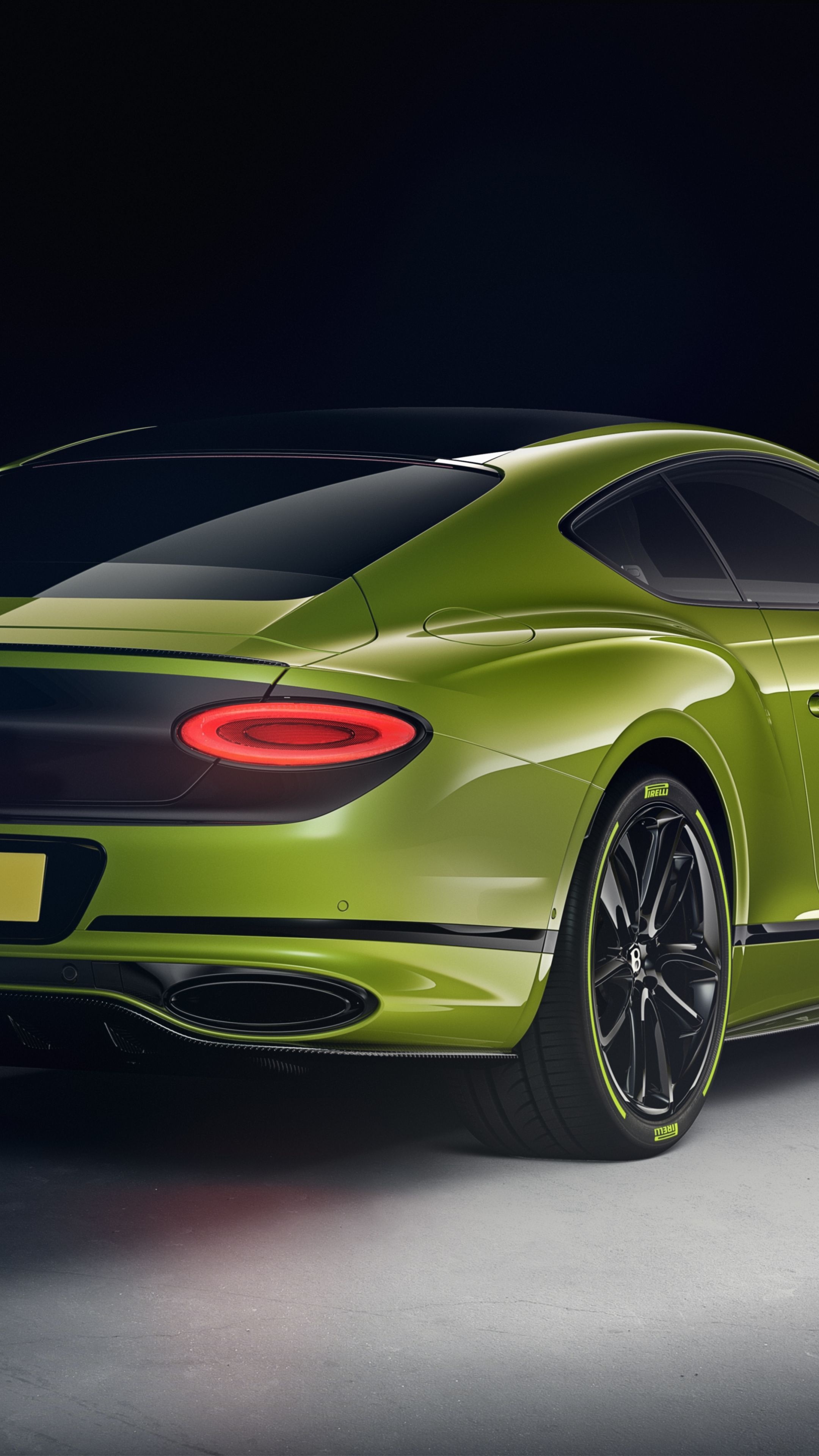 Bentley Continental GT, Luxury Car, Green, Luxurious, 2160x3840 4K Phone