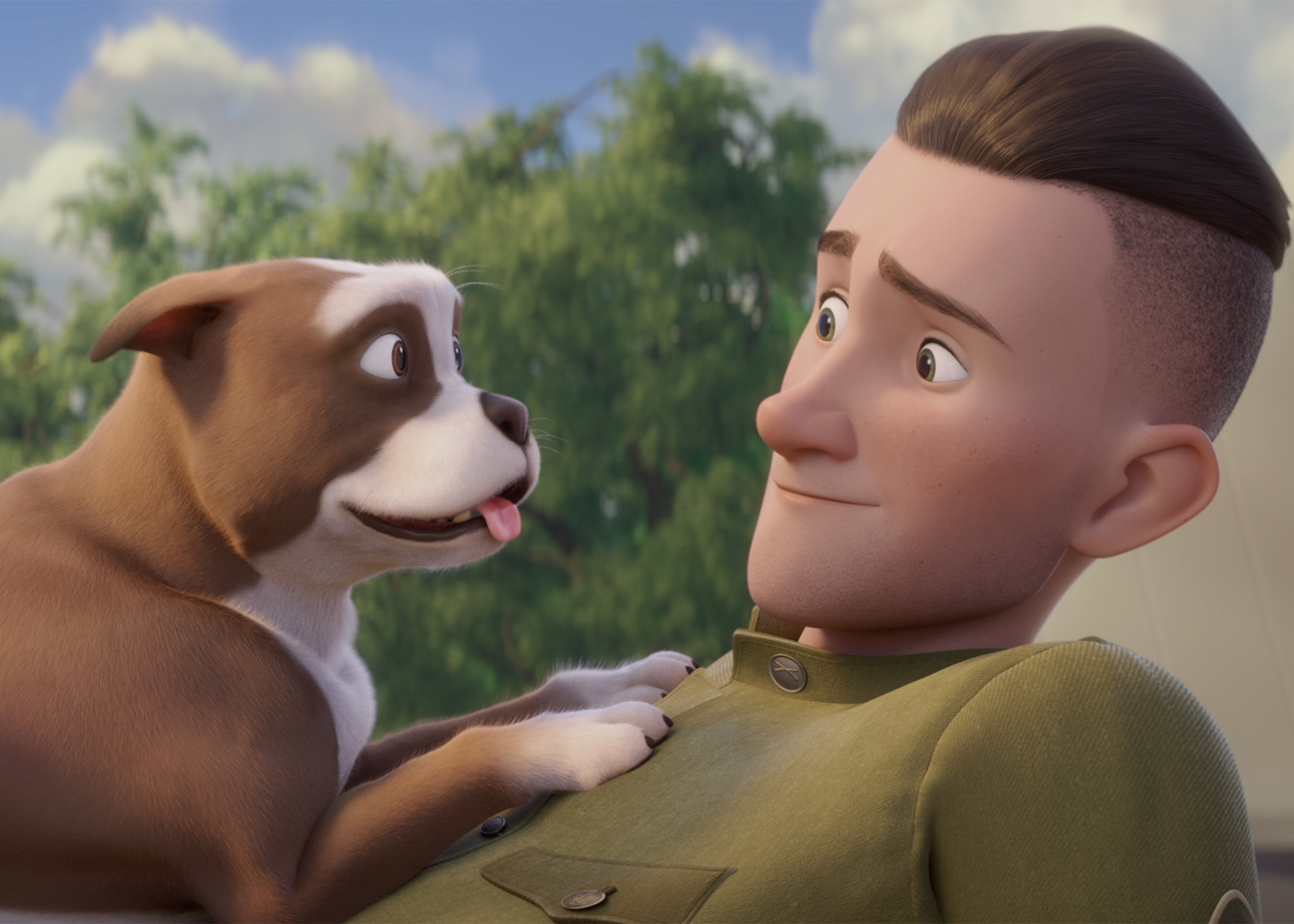 Sgt. Stubby: An American Hero, Animated adventure, Heroic tale, WWI dog, 2100x1500 HD Desktop