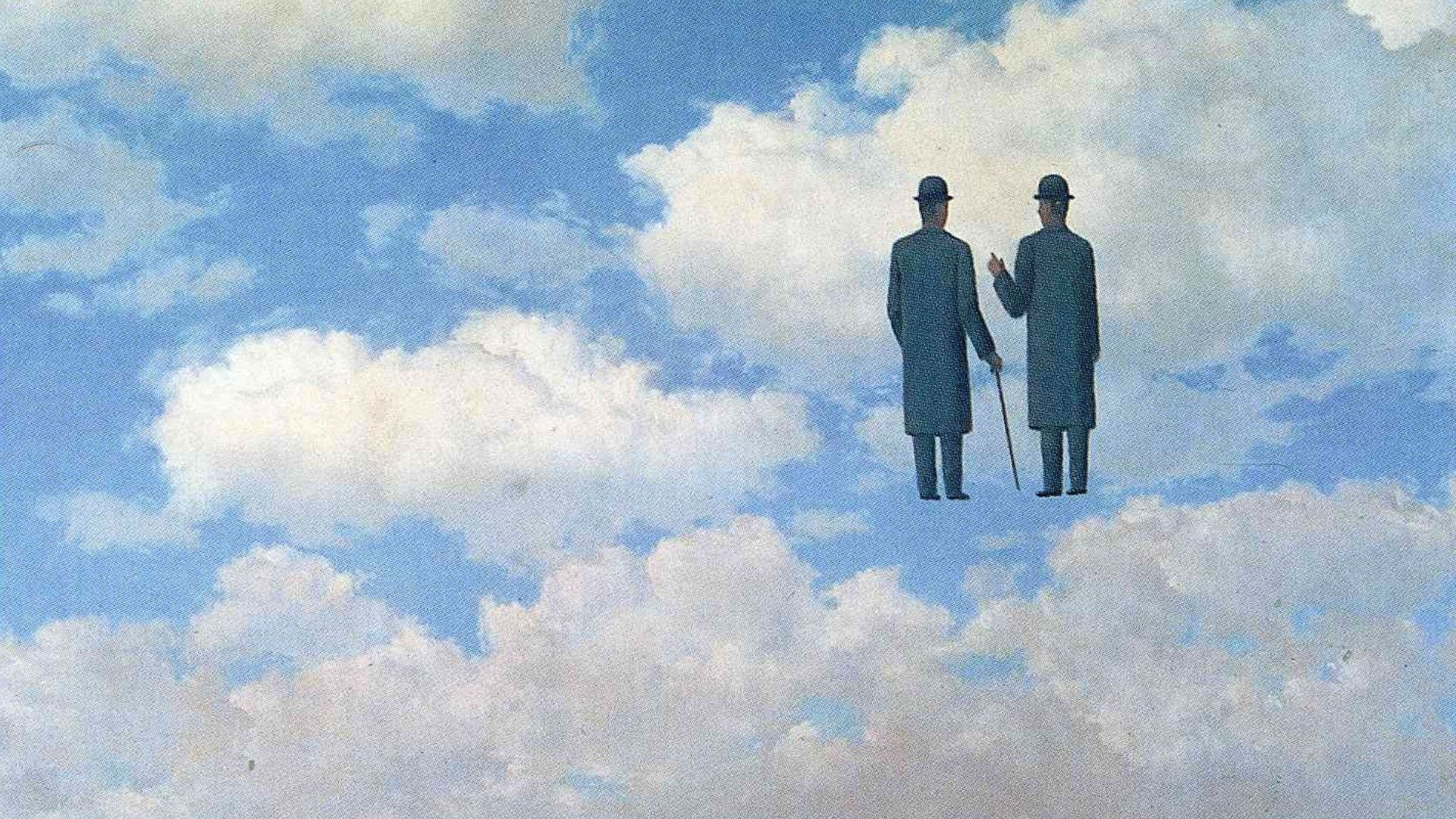 Ren Magritte, Surrealistic masterpieces, Artistic expression, Intriguing visuals, 1920x1080 Full HD Desktop