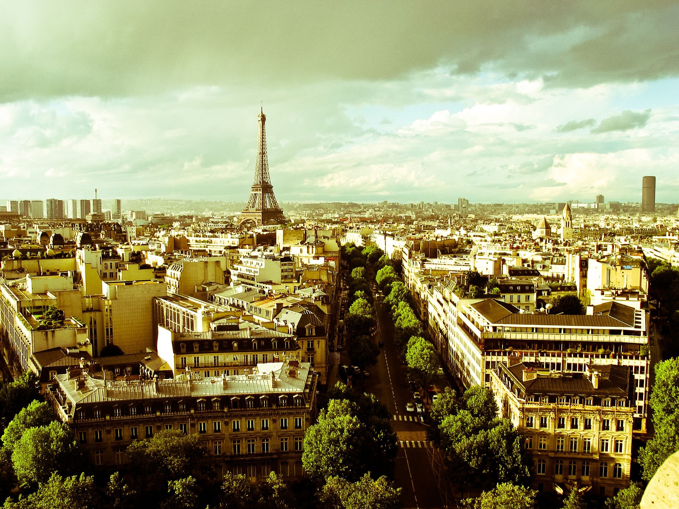 Paris Skyline, Iconic skyline, French elegance, Travel inspiration, 2280x1710 HD Desktop
