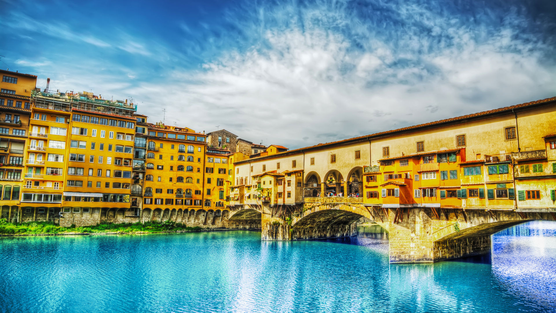 Ponte Vecchio, Contact us, Travelling, Sorrento, 1920x1090 HD Desktop