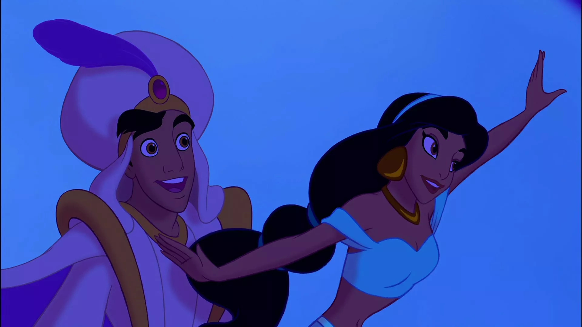 Disney princess profiles, Jasmine, Rotoscopers review, Aladdin 1992, 1920x1080 Full HD Desktop