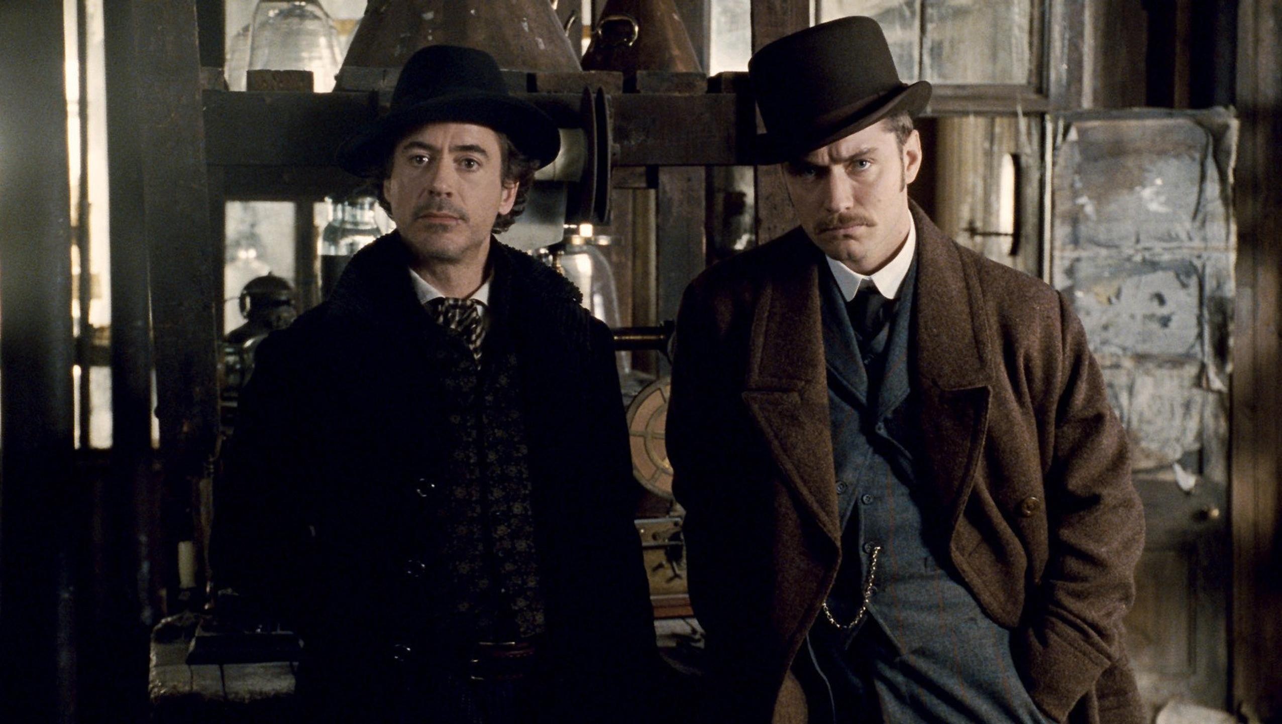 Sherlock Holmes at the movies, Astonishing performances, Devoted fanbase, Film critic reviews, 2560x1450 HD Desktop