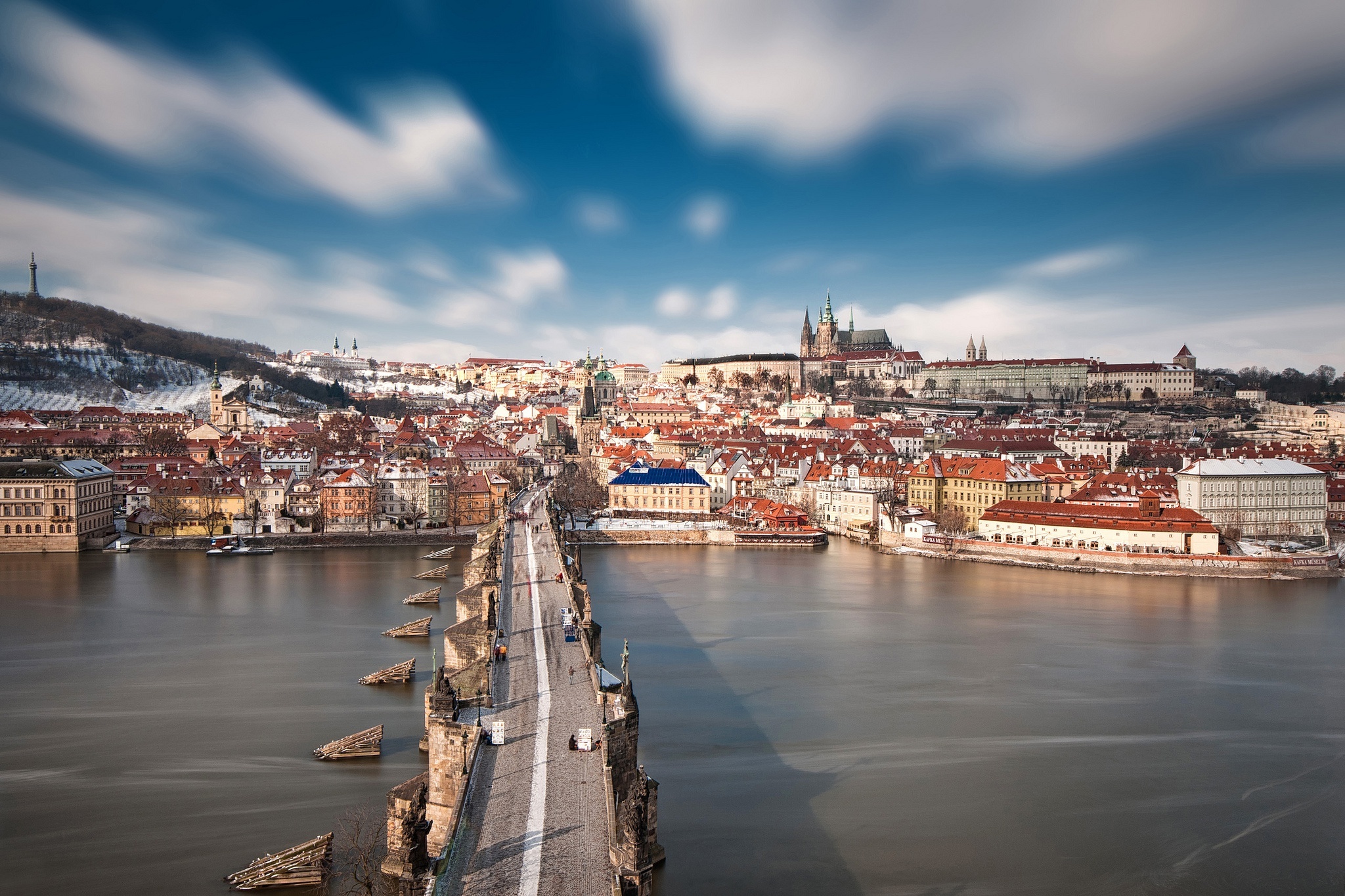 Macr shots, Captivating Charles Bridge, Prague's enchanting landmark, Detailed photography, 2050x1370 HD Desktop