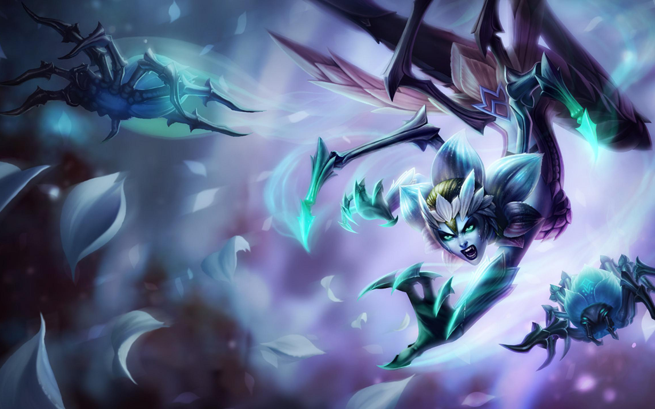 Elise, League of Legends wallpapers, Beautiful and deadly, Gaming art, 2240x1400 HD Desktop