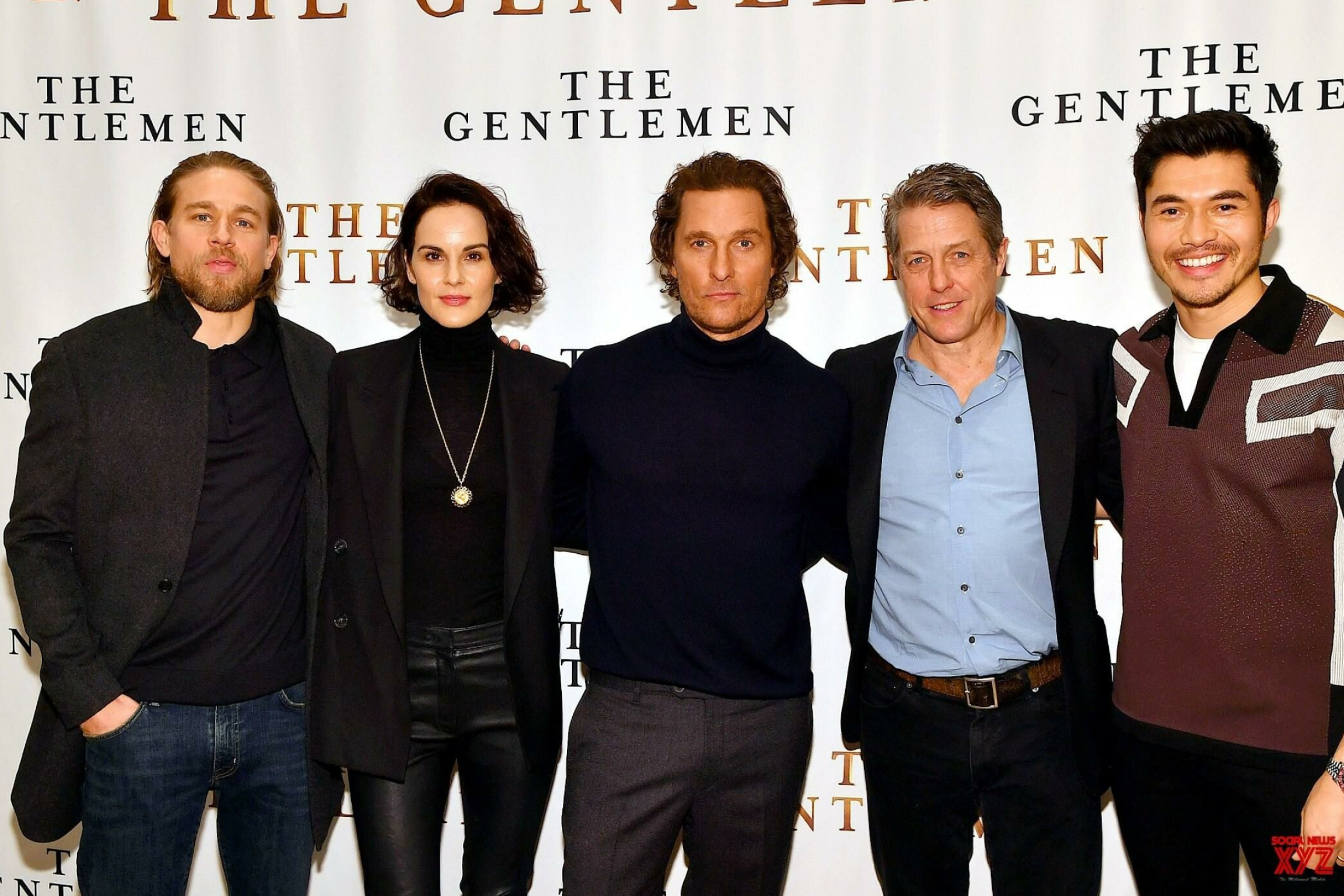 The Gentlemen: The film stars Matthew McConaughey, Charlie Hunnam, Henry Golding, Michelle Dockery, and Hugh Grant. 2560x1710 HD Background.