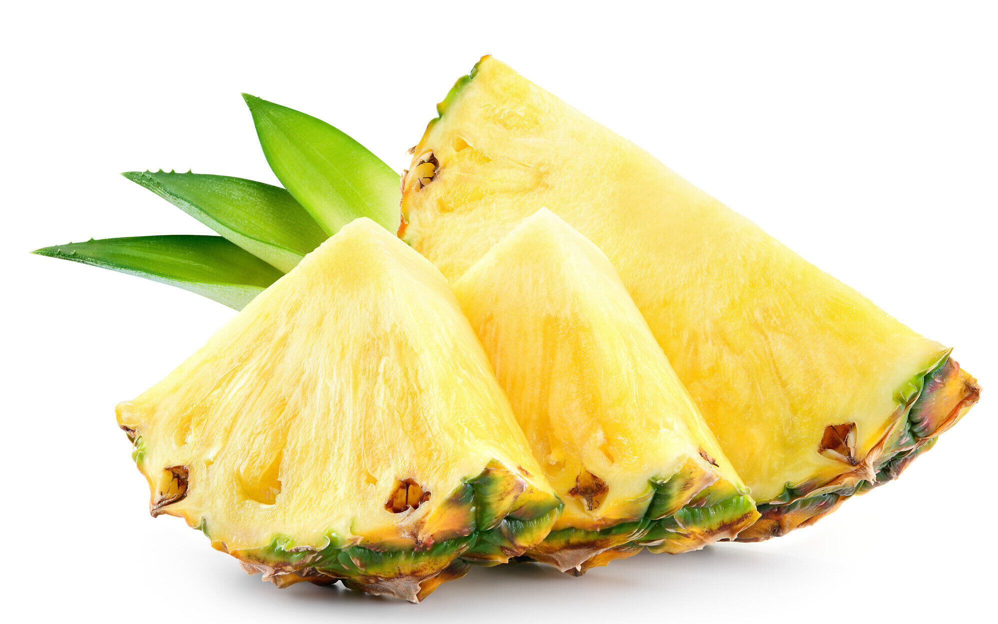 Pineapple: Used as a pastry filling or in baked desserts. 2000x1250 HD Background.