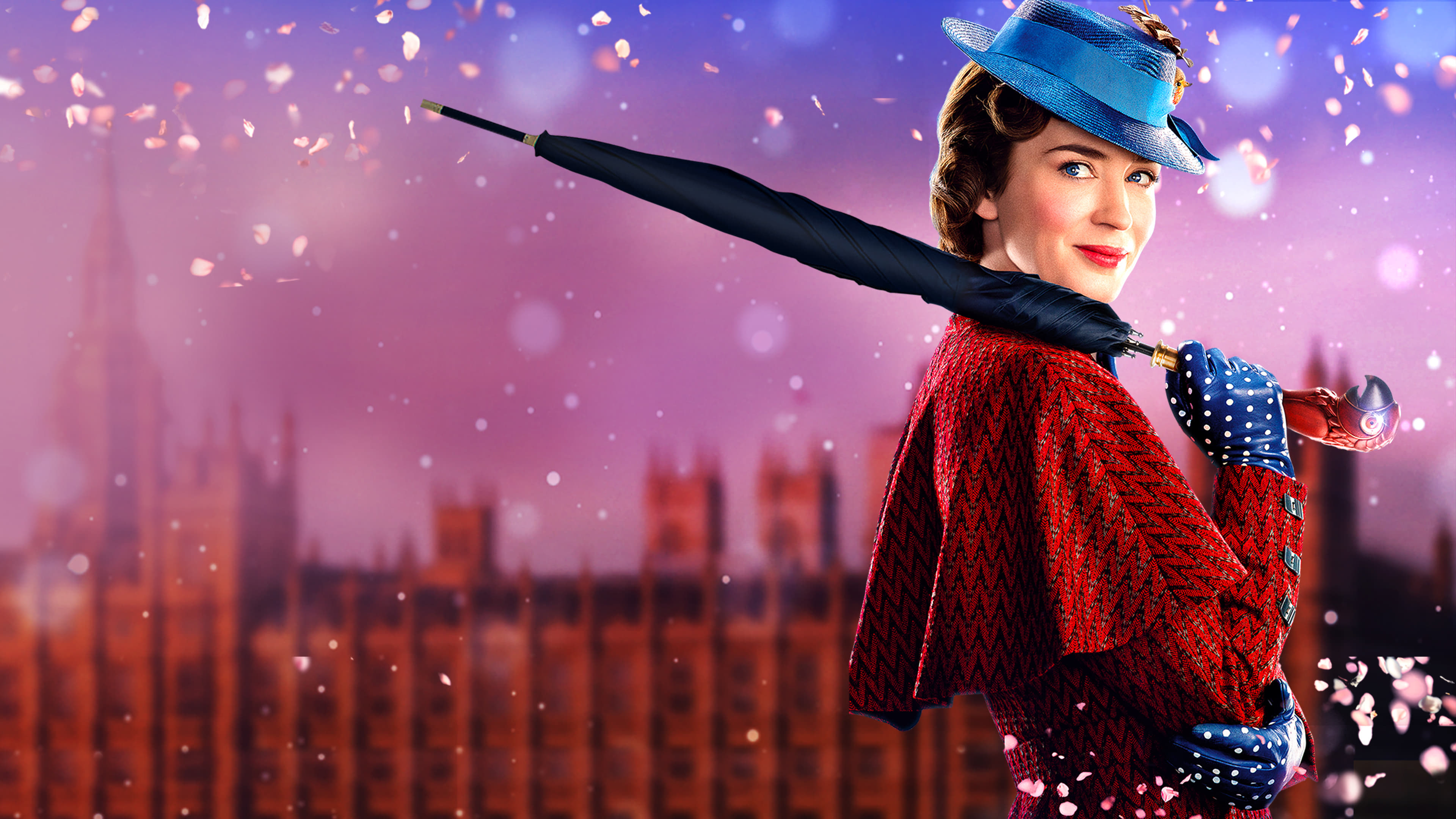 Mary Poppins Returns 2018, Backdrops, Movie database, Tmdb, 3840x2160 4K Desktop