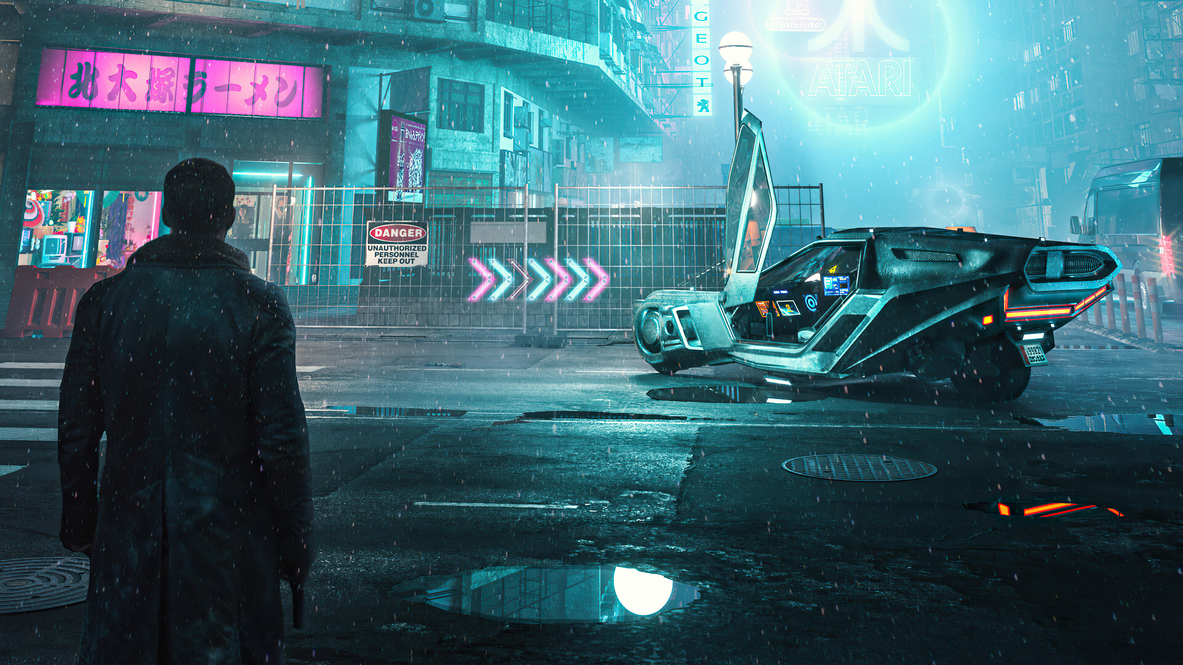 Blade Runner 2049 Tokyo, Cyberpunk cityscape, 4K laptop wallpapers, HD images, 3840x2160 4K Desktop