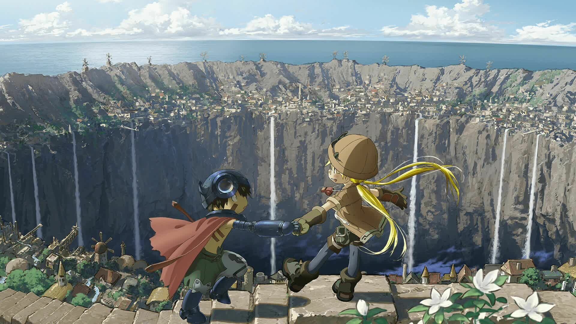 Made in Abyss (TV Series): The series won the 2018 Anime Trending Awards in the Best in Adaptation. 1920x1080 Full HD Wallpaper.