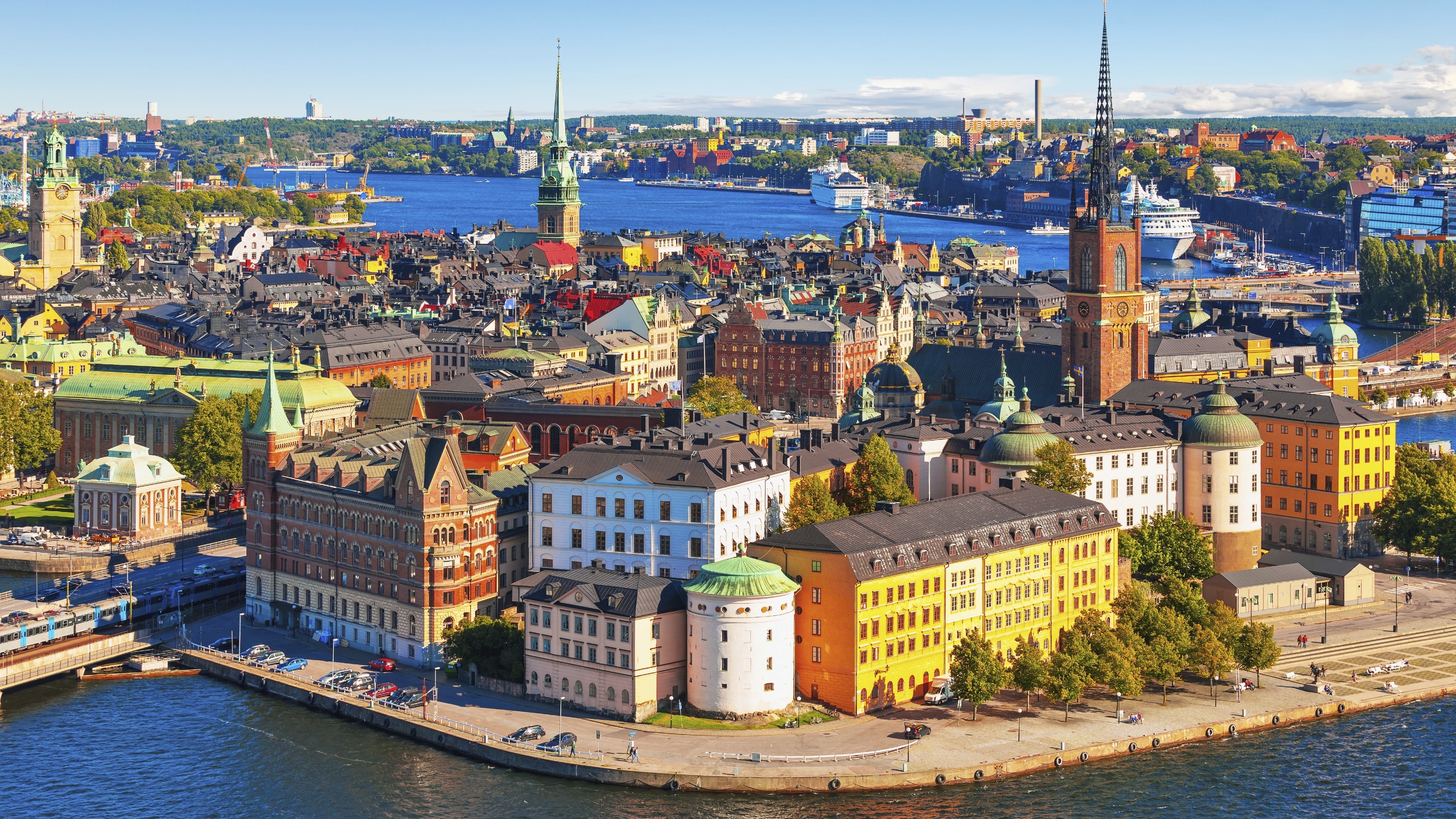Stockholm, Affordable flights, Swedish capital, Scandinavian charm, 3840x2160 4K Desktop