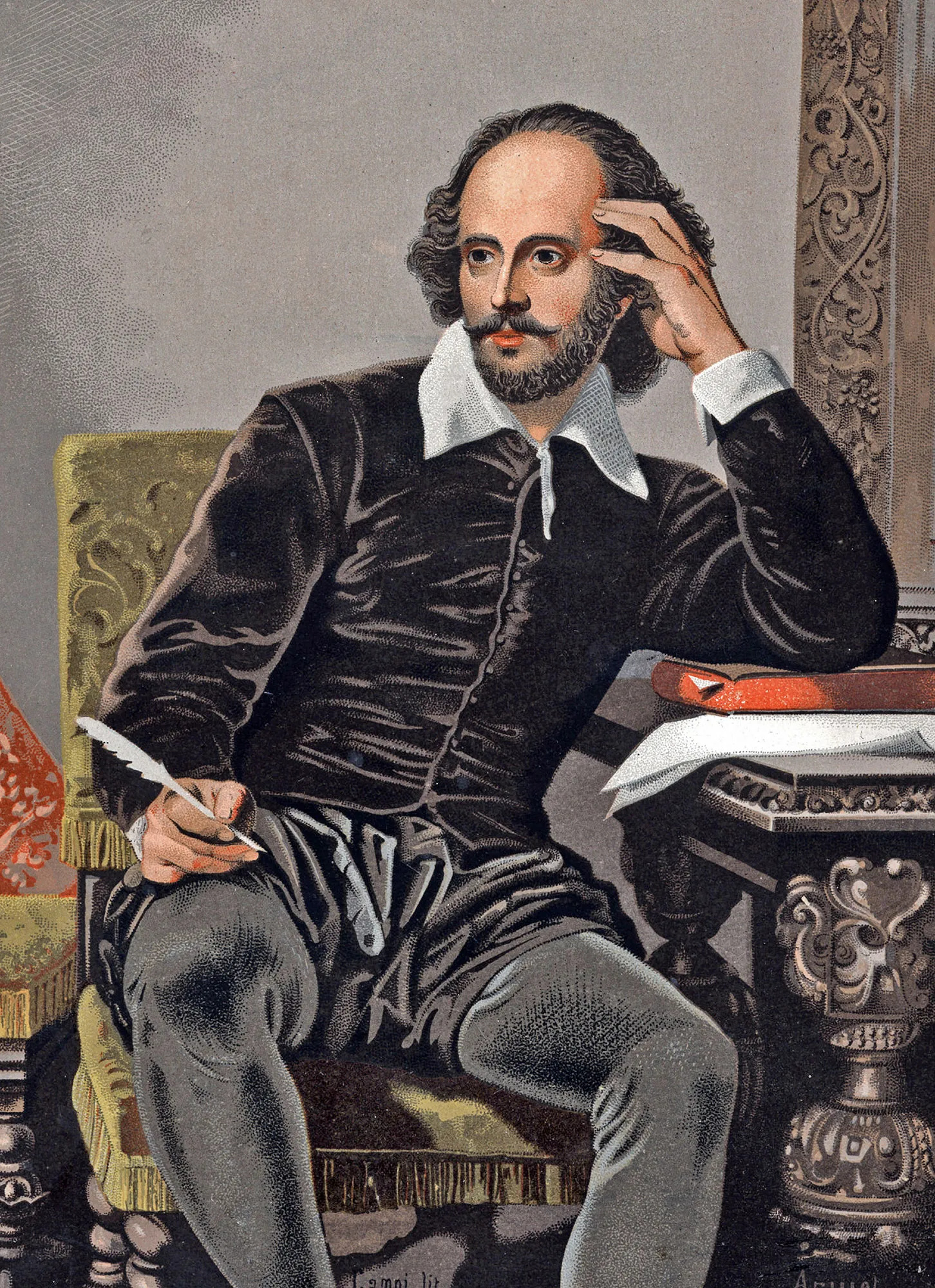 William Shakespeare, The New Yorker, 1460x2000 HD Phone