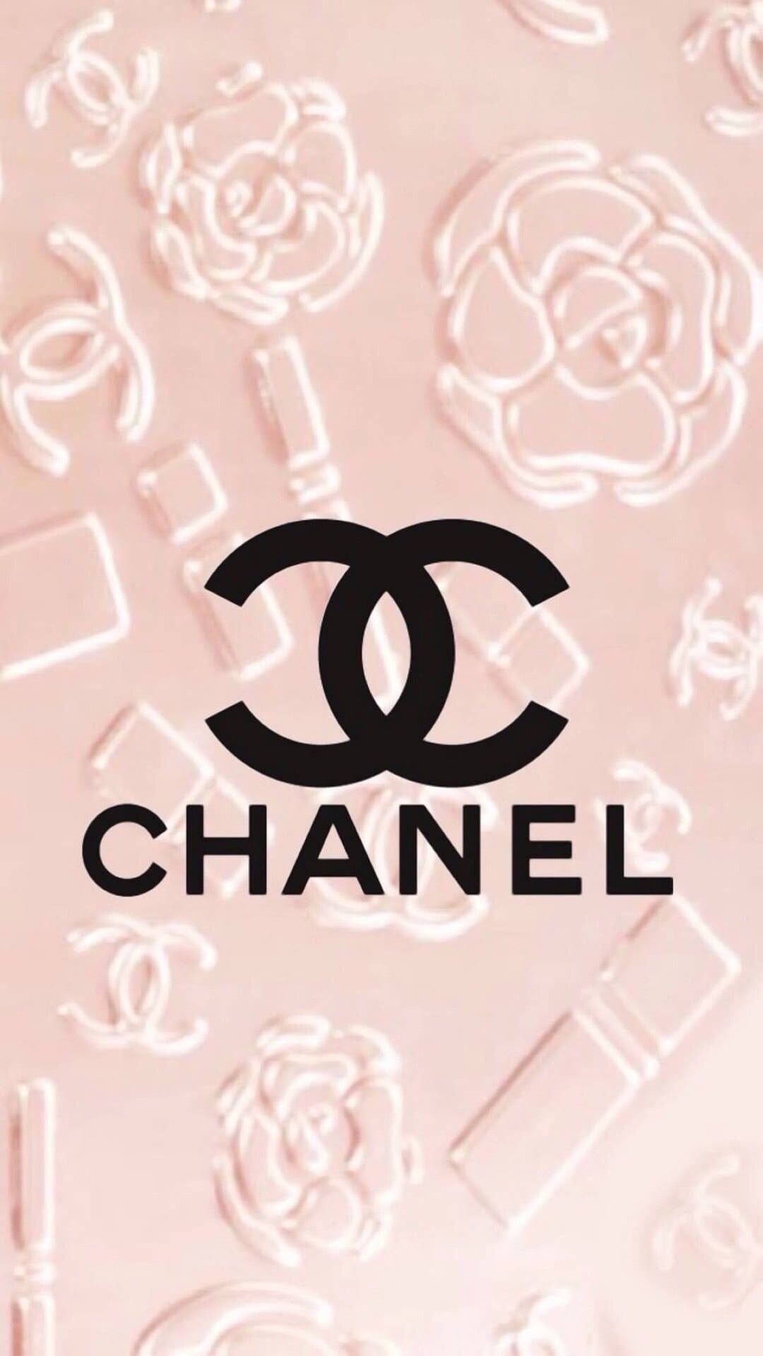Chanel: Logo, Made up of two interlocking C’s in opposite directions. 1080x1920 Full HD Background.