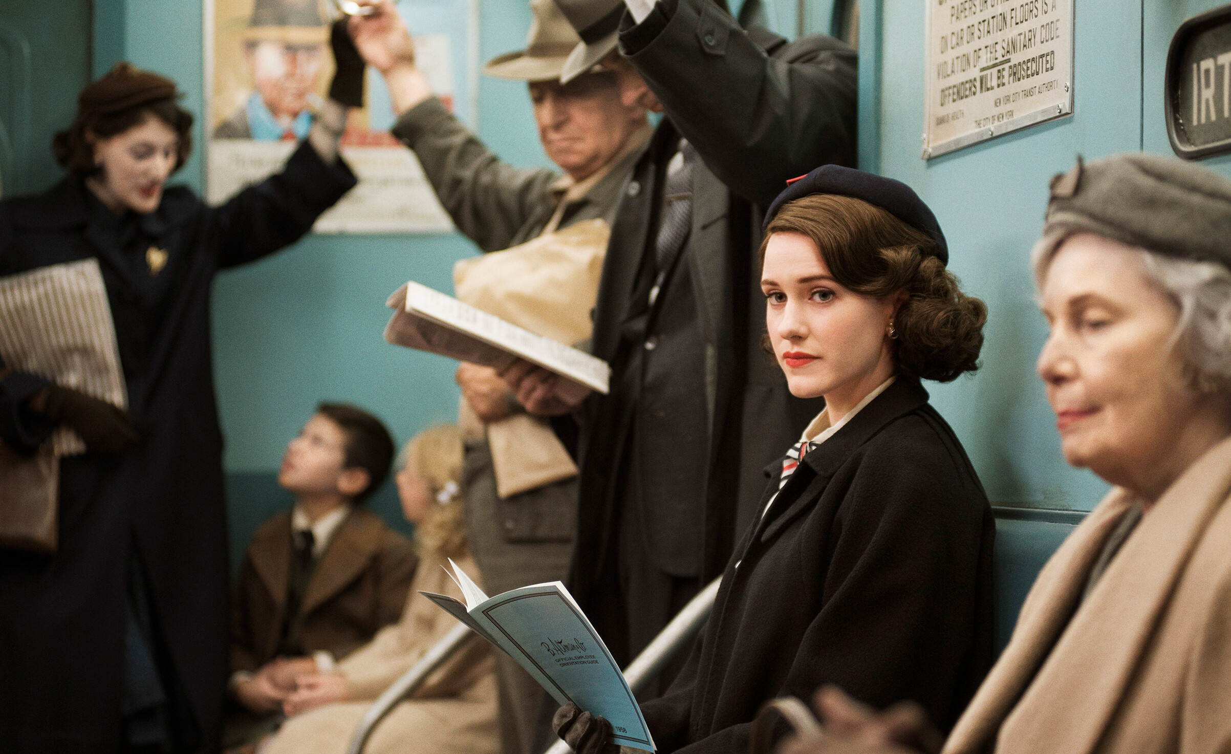 The Marvelous Mrs. Maisel: The series won the Golden Globe Award for Best Television Series – Musical or Comedy in 2017. 2410x1480 HD Wallpaper.
