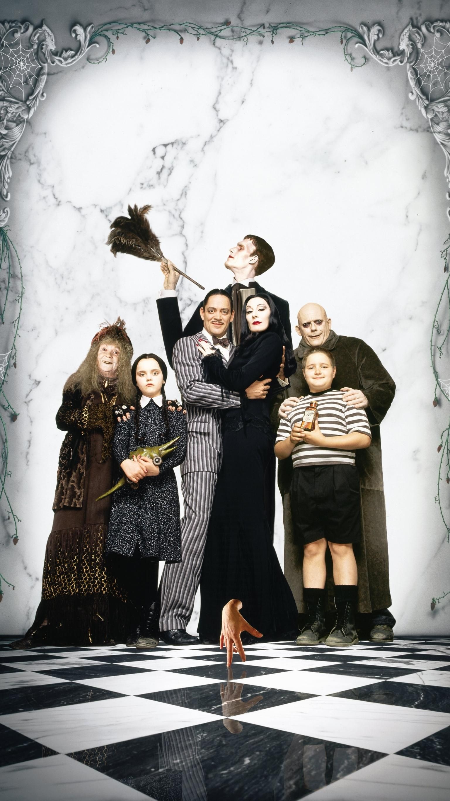 Addams family phone wallpaper, Classic movie, 1540x2740 HD Phone