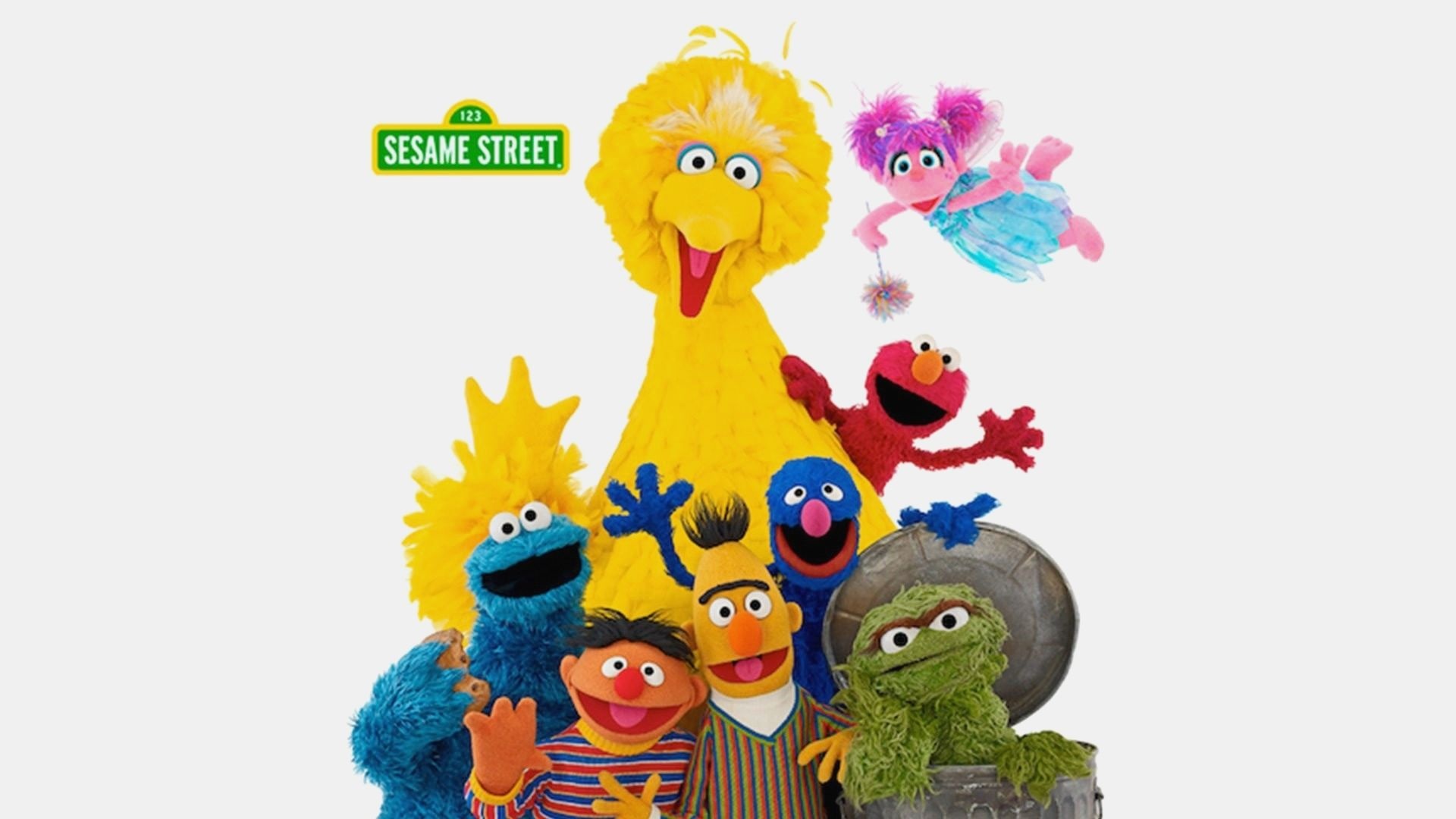 Sesame Street, Vibrant backgrounds, Playful characters, Classic show, 1920x1080 Full HD Desktop