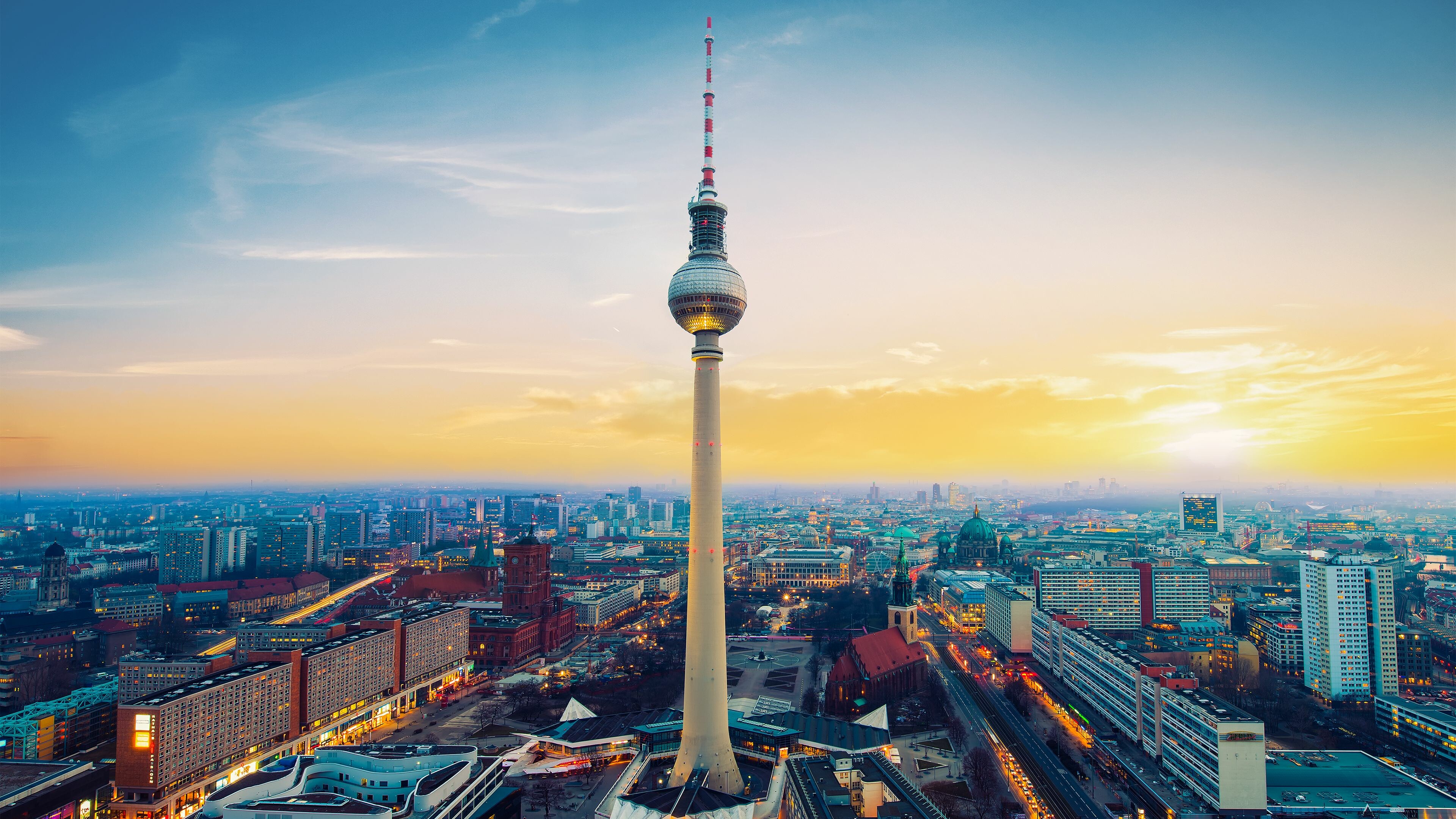 Berlin 4K phone wallpapers, Top free backgrounds, Modern metropolis, Urban culture, 3840x2160 4K Desktop